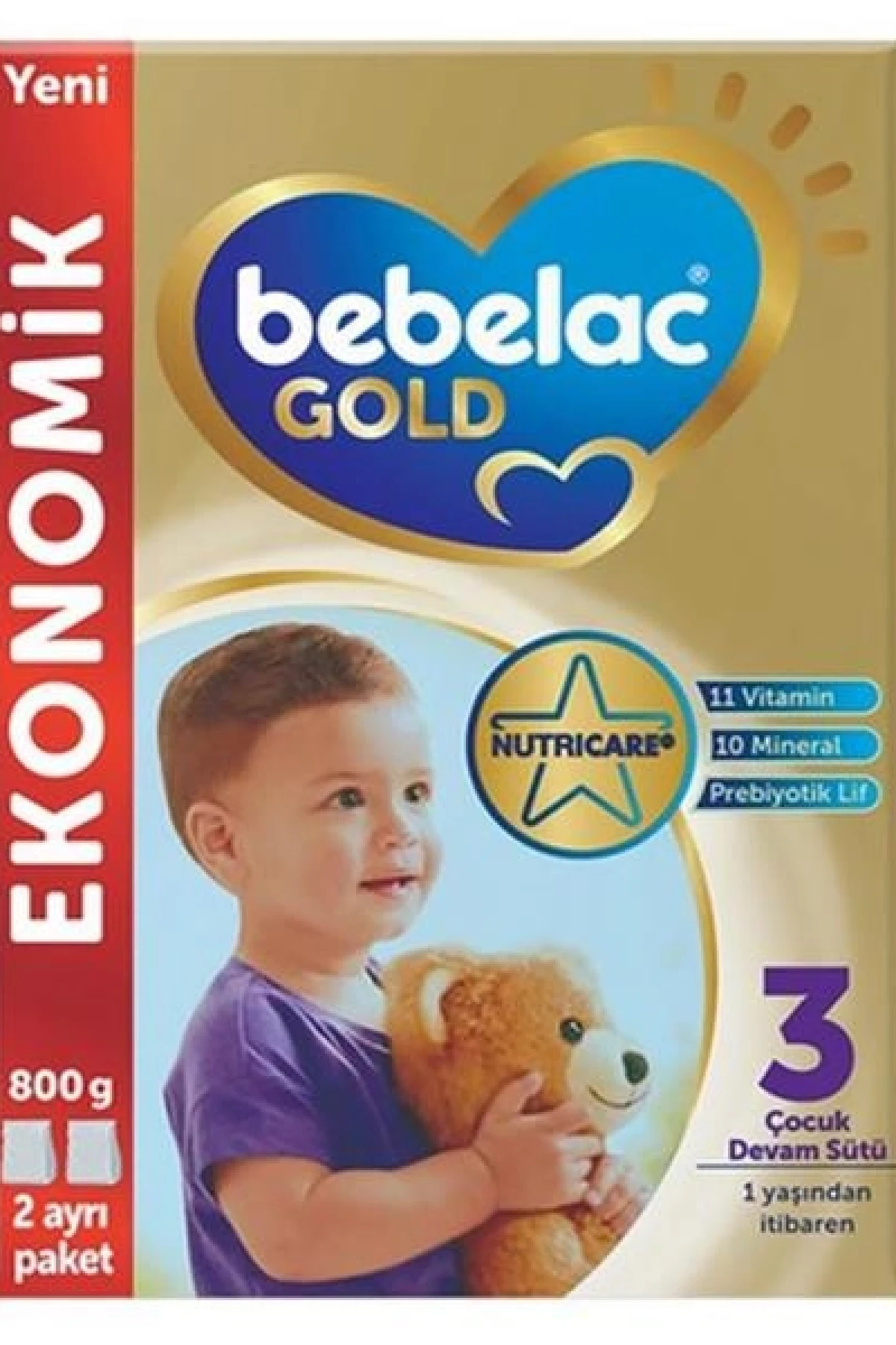Bebelac Gold Bebek Devam Sütü No3 800 Gr