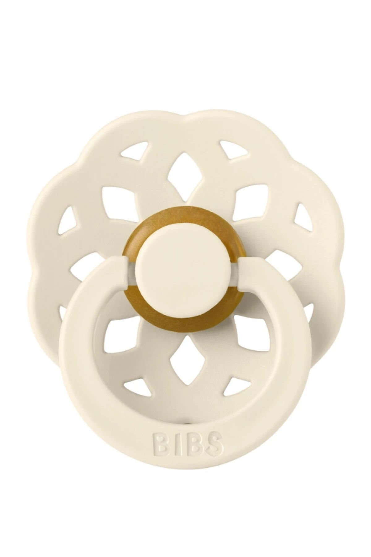 Bibs Boheme Kauçuk Emzik 6-18 Ay Ivory