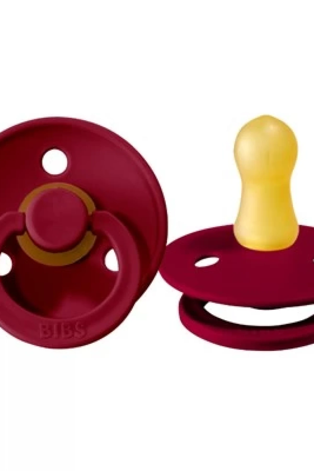 Bibs Colour Kauçuk Emzik 6-18 Ay Ruby