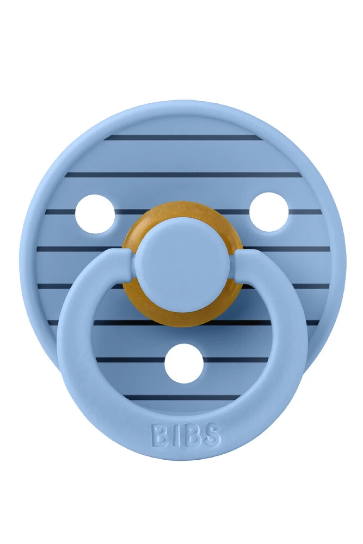 Bibs Studio Colour Pin Kauçuk Emzik 0-6 Ay Sky Blue