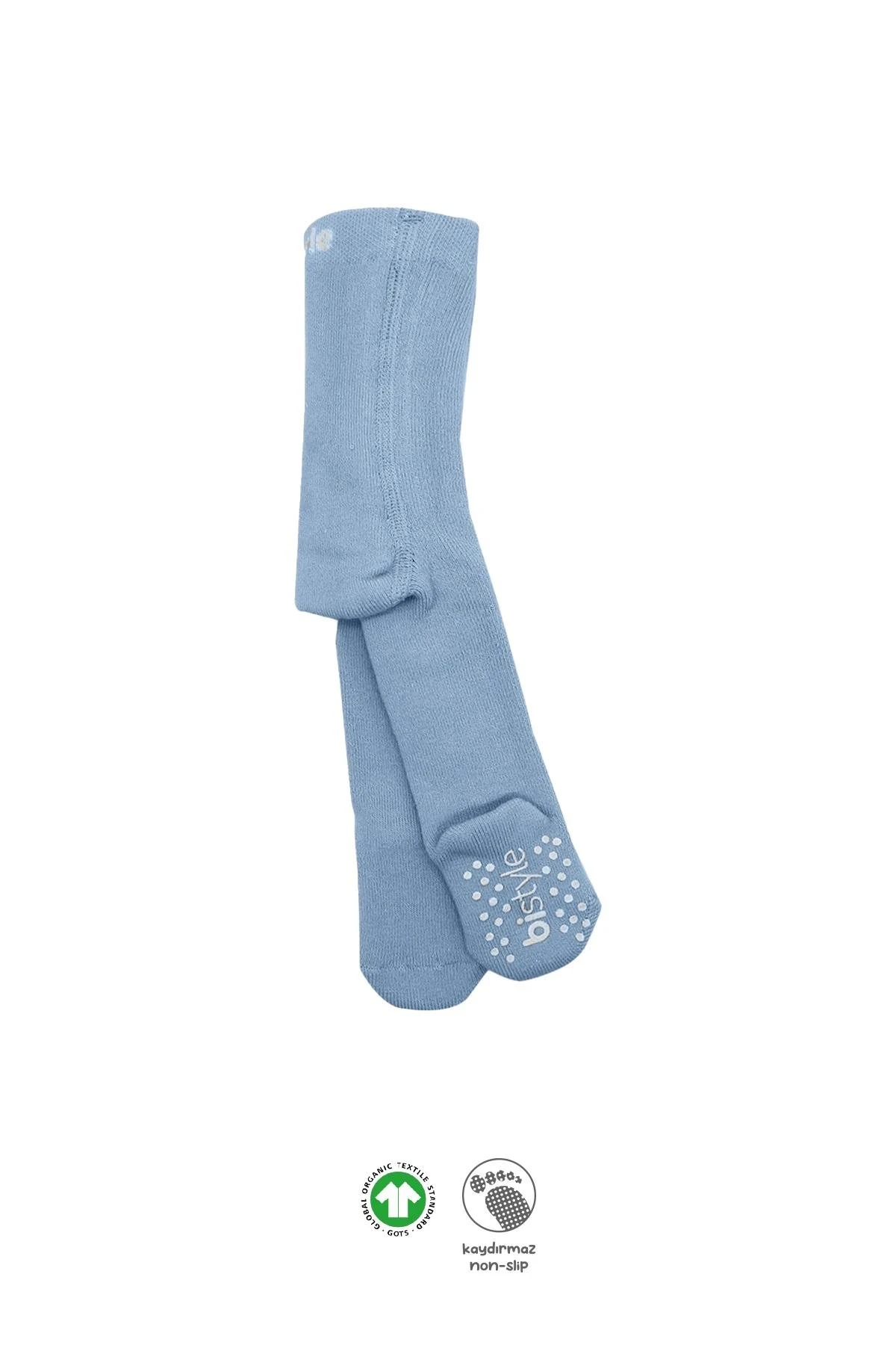 Bistyle Kaymaz Basic Külotlu Çorap 50501 Mavi