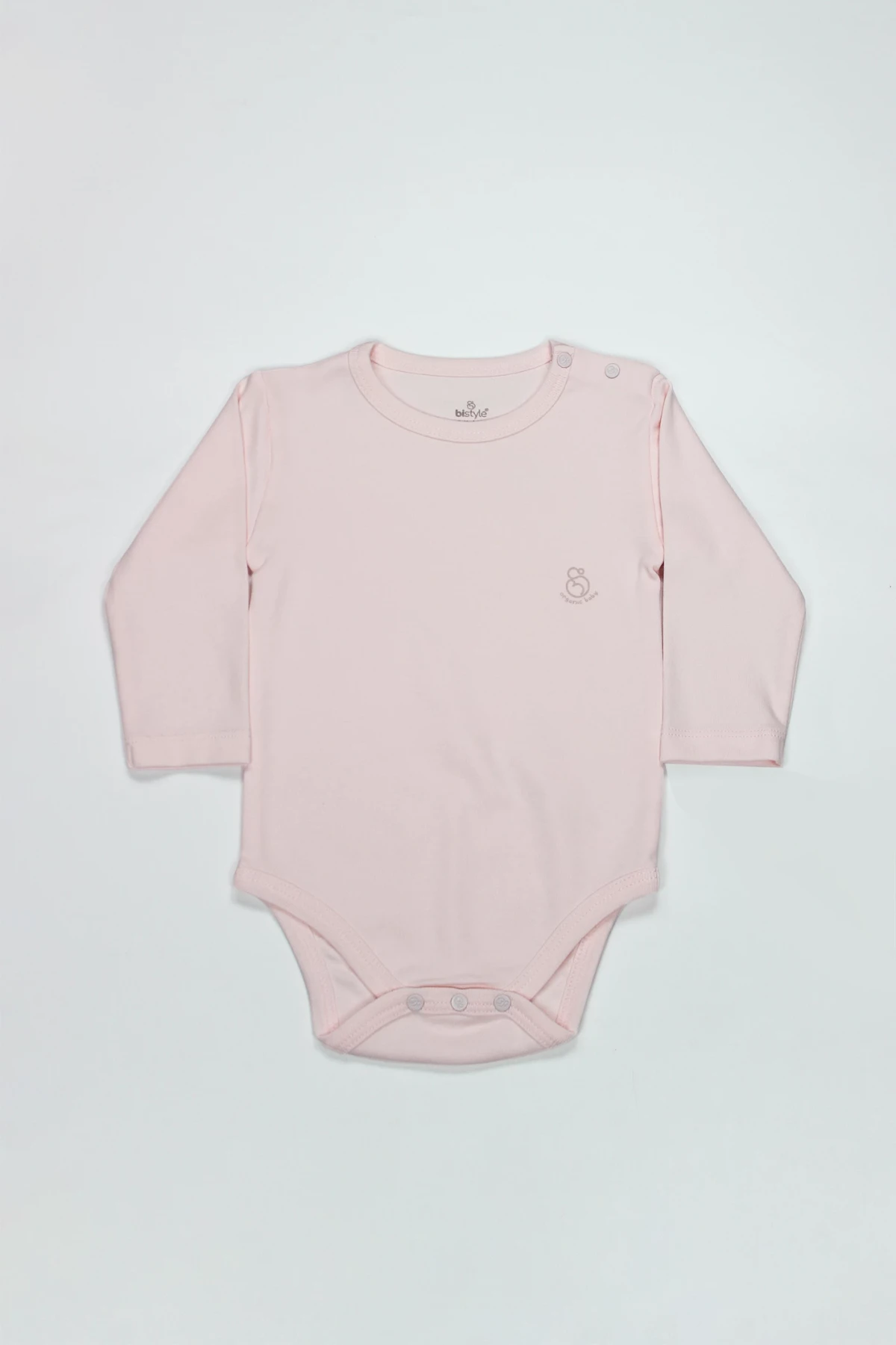 Bistyle Natural Basic Style Uzun Kol Body 17104 Pembe