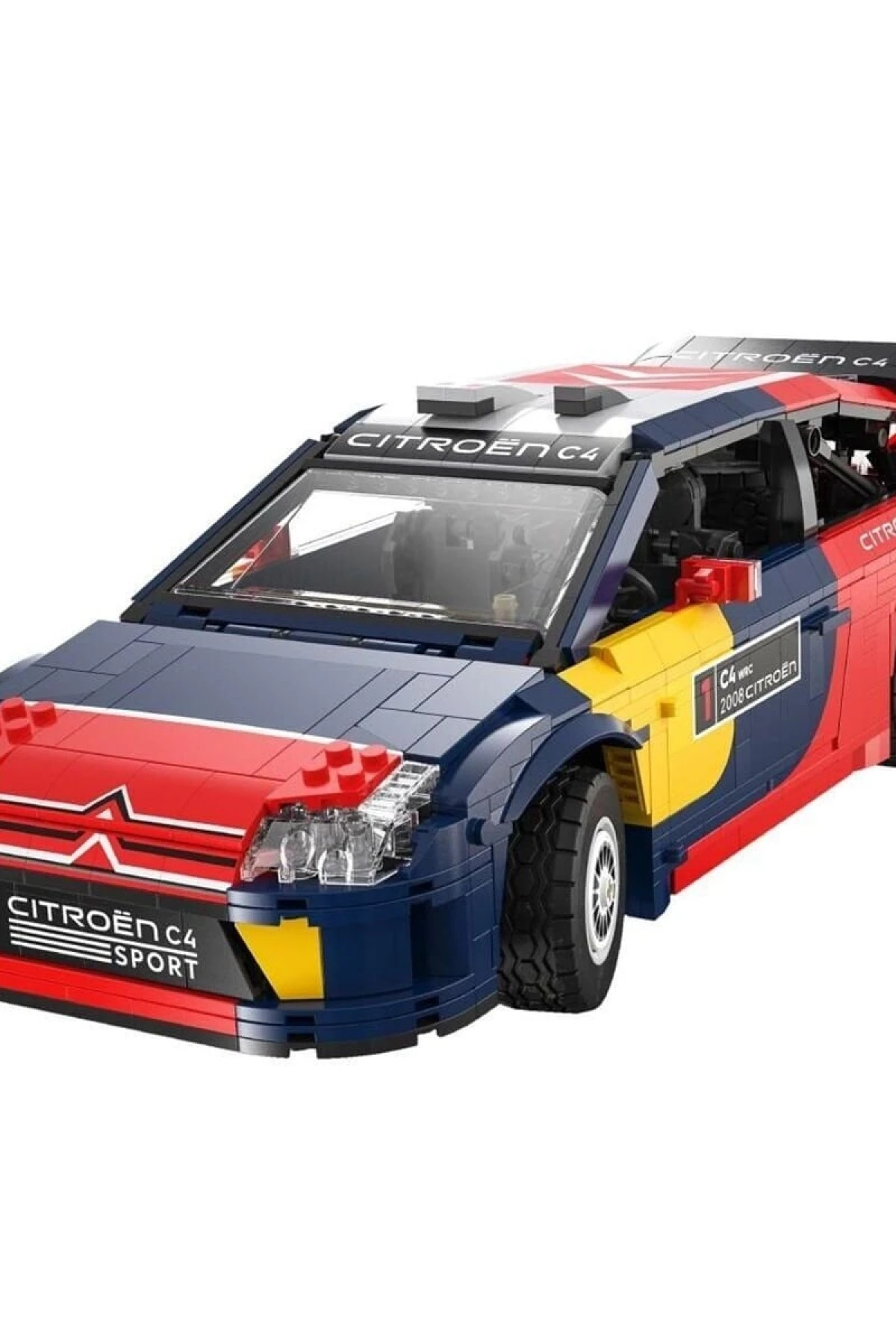 C62005W CADA CİTROEN C4 WRC 2008 MODEL 1569 PARÇA BLOCK OYUNCAK