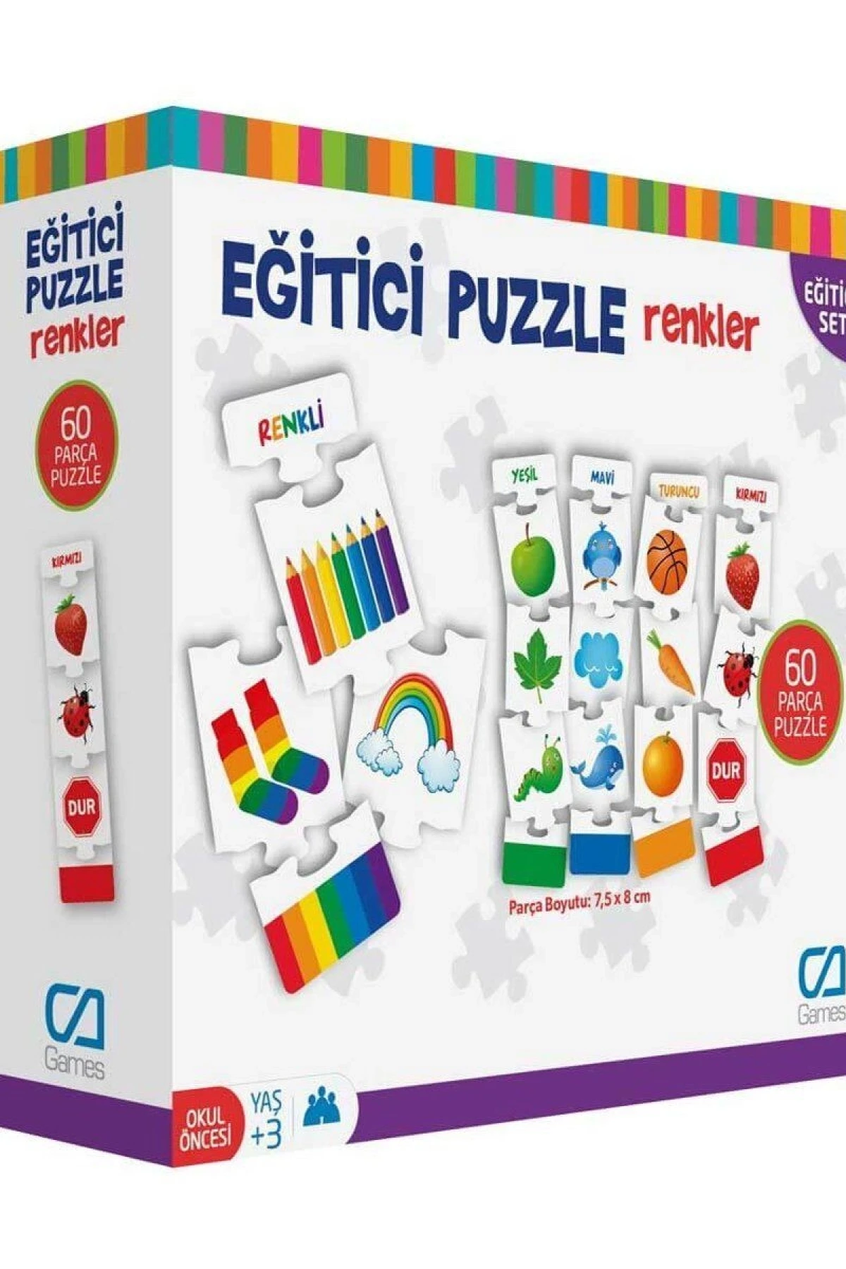 CA.5029 EĞİTİCİ PUZZLE RENKLER