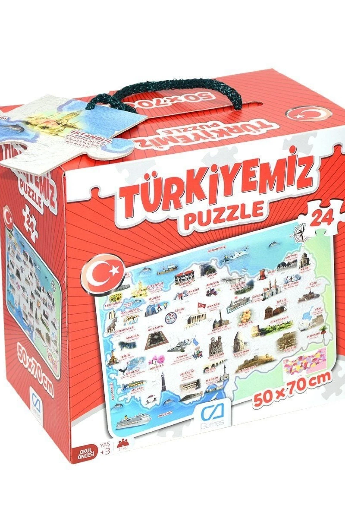 CA.5079 TÜRKİYEMİZ YER PUZZLE