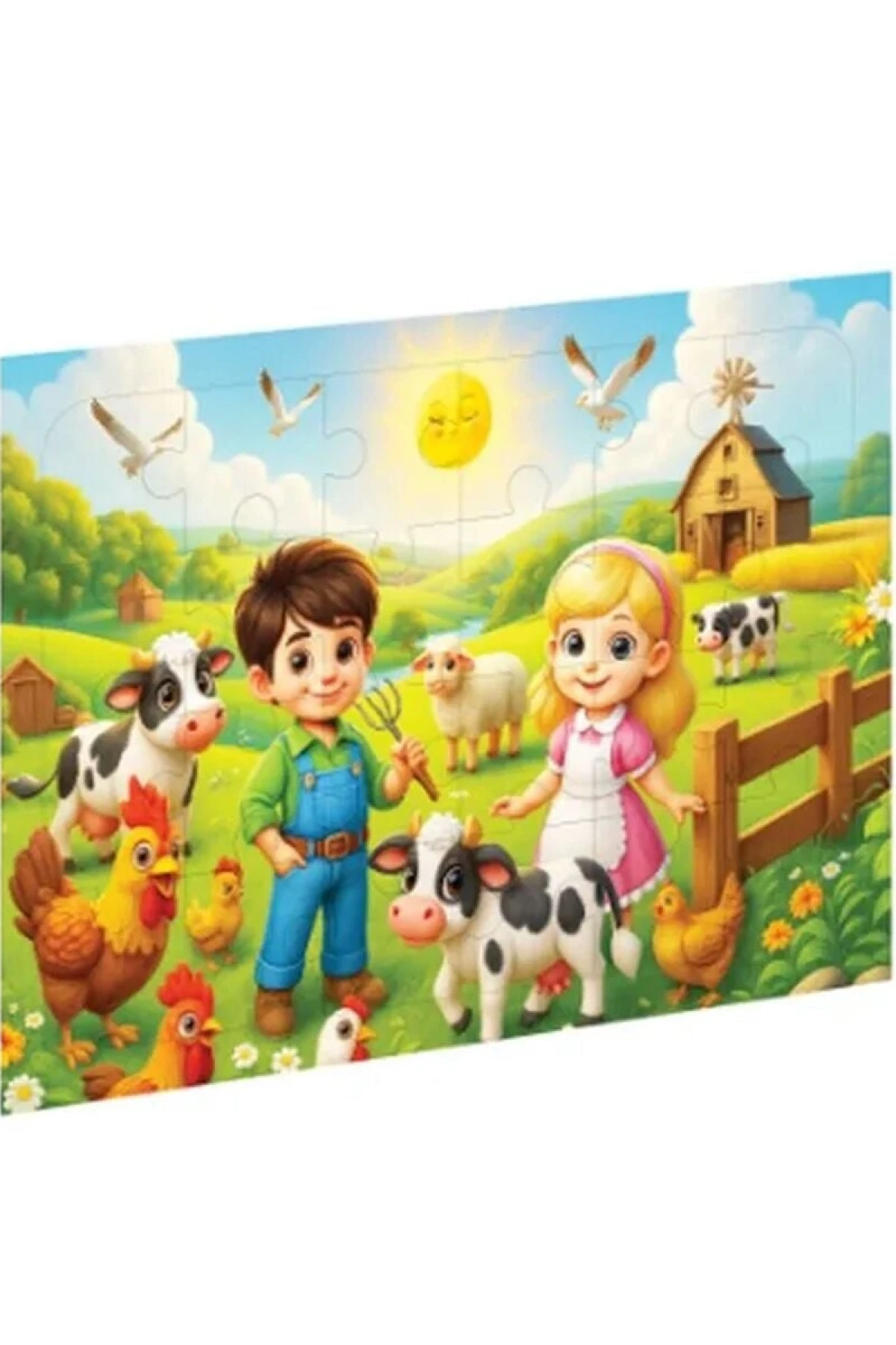 CAAHS-33500-33507 CA GAMES AHŞAP PUZZLE ASS
