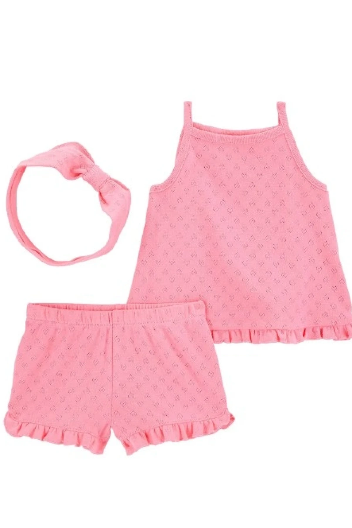 Carters Kız Bebek Alt Üst Set 1s537310 Pembe