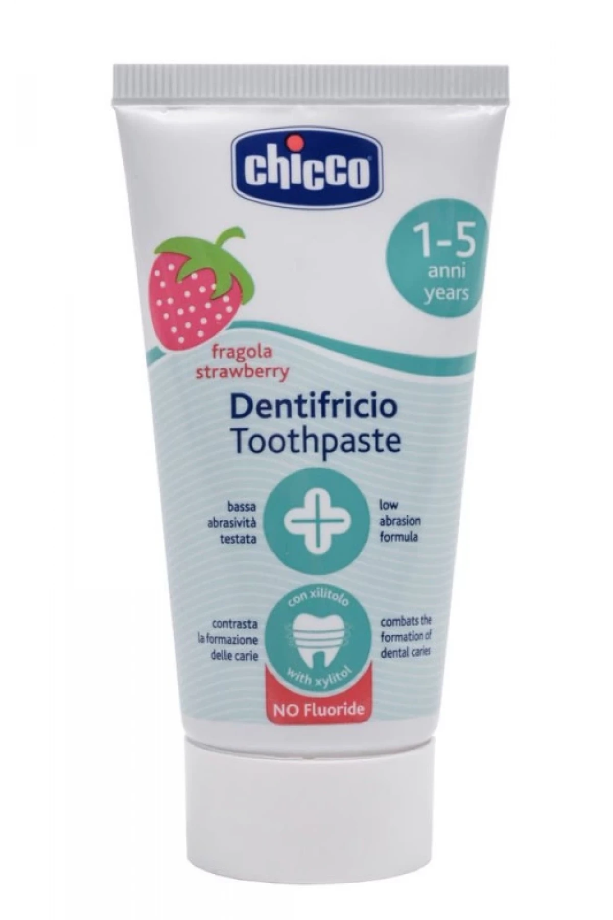 Chicco Çilekli Diş Macunu 12 Ay+ 50 Ml