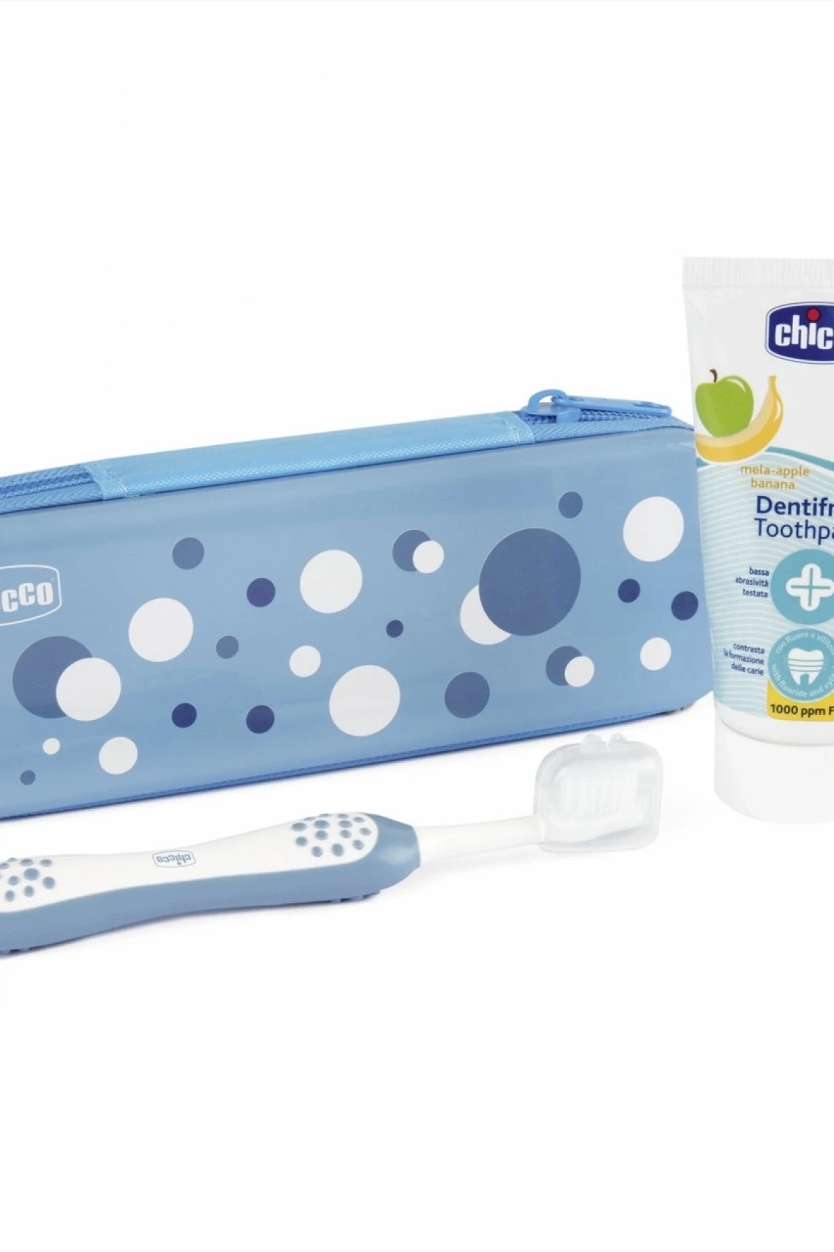 Chicco Diş Fırçası Seti 6+ Ay Blue