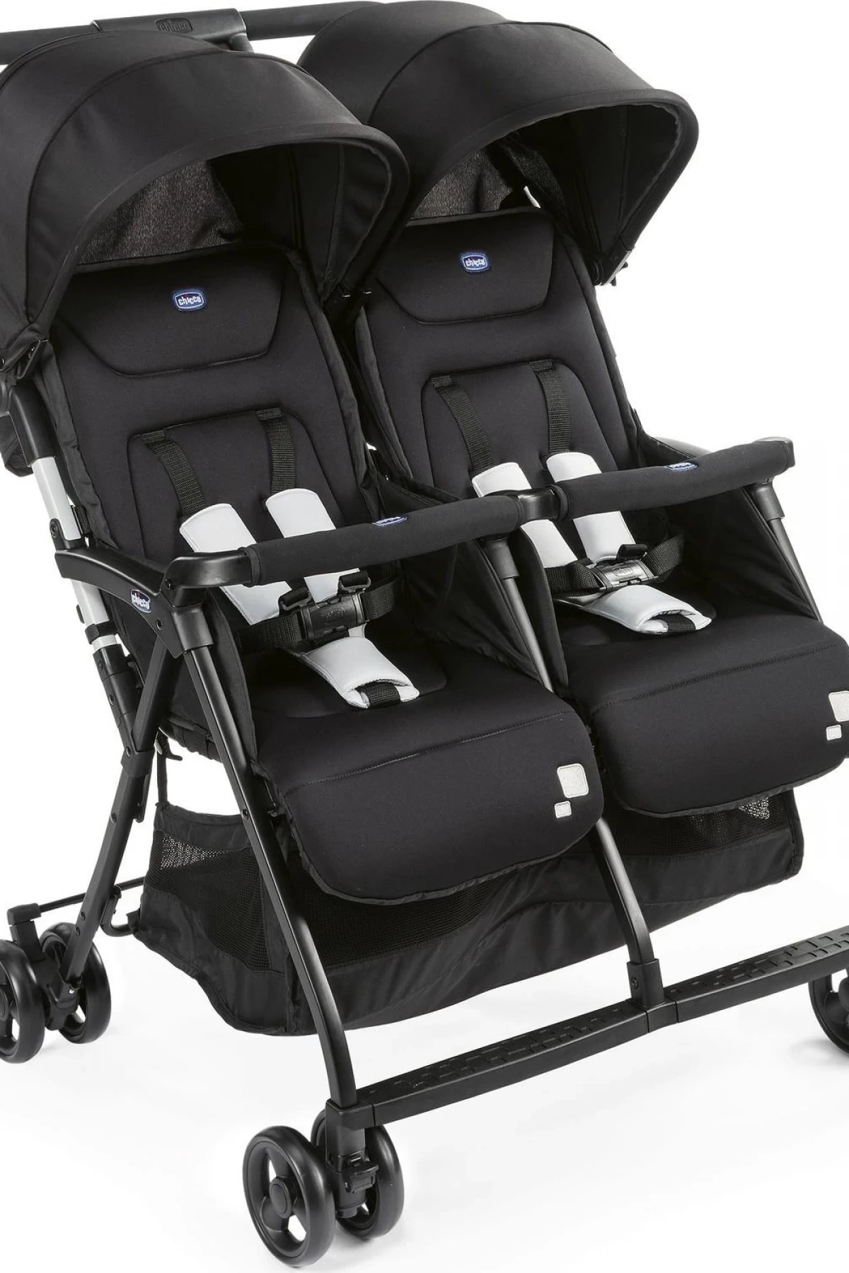 Chicco Ohlala Twin İkiz Bebek Arabası Black Nigth