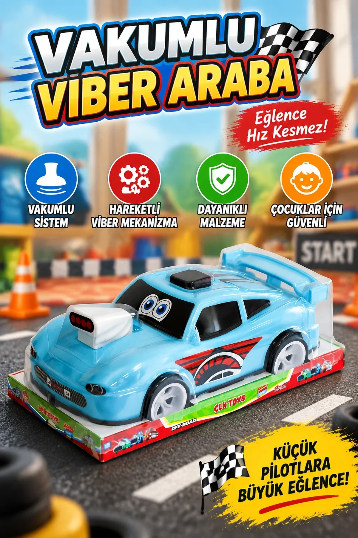 CLK-257 VAKUMLU VİBER ARABA