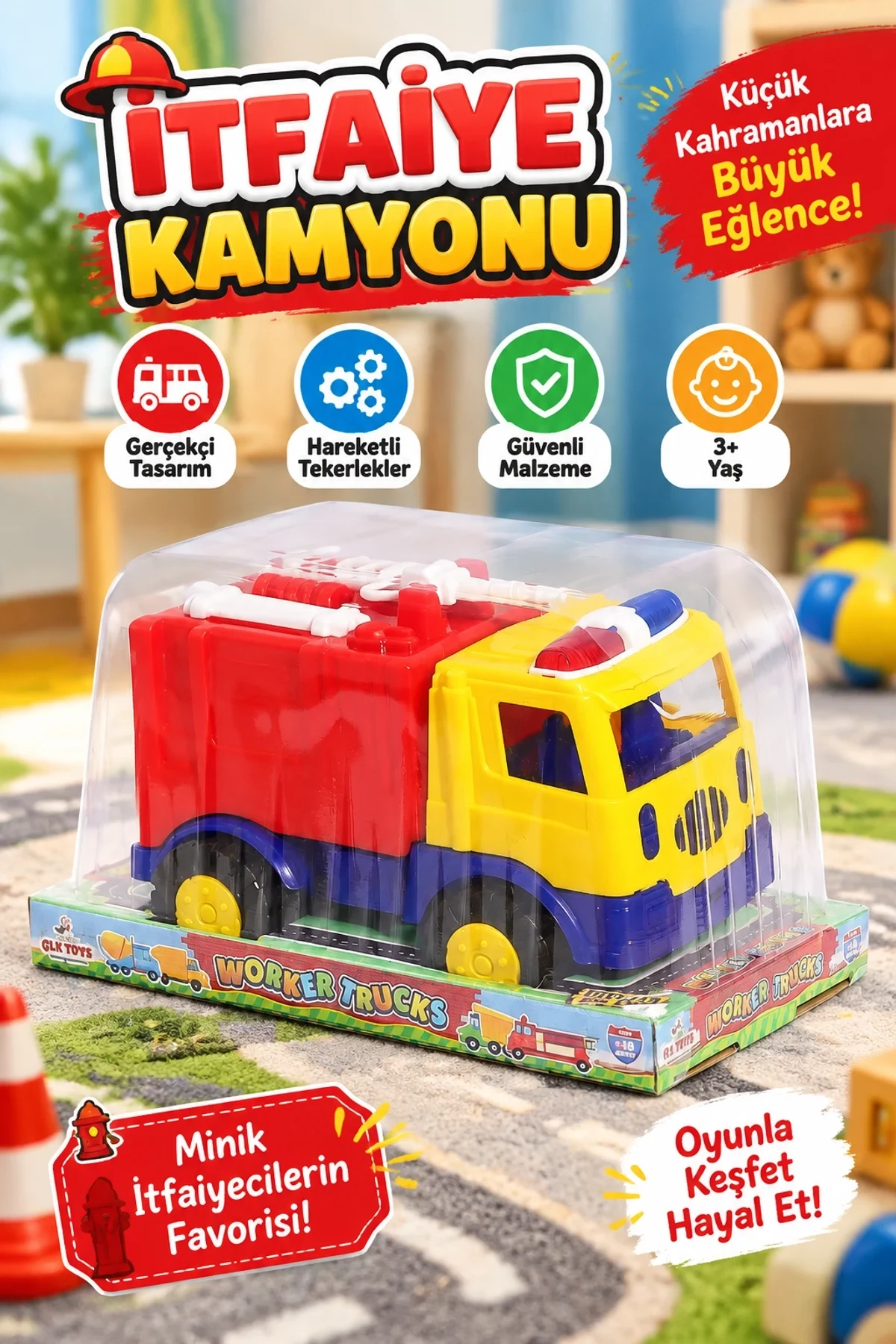 CLK-345 KAMYON İTFAİYE VAKUMLU