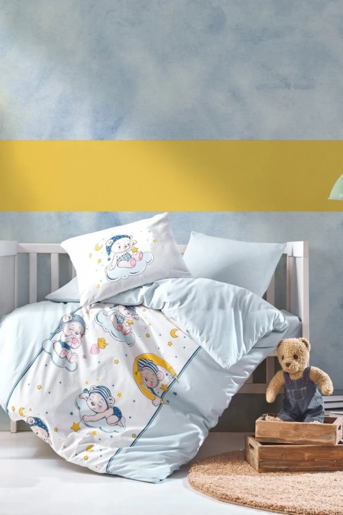 Cotton Box Ranforce Bebek Nevresim Takımı Bear