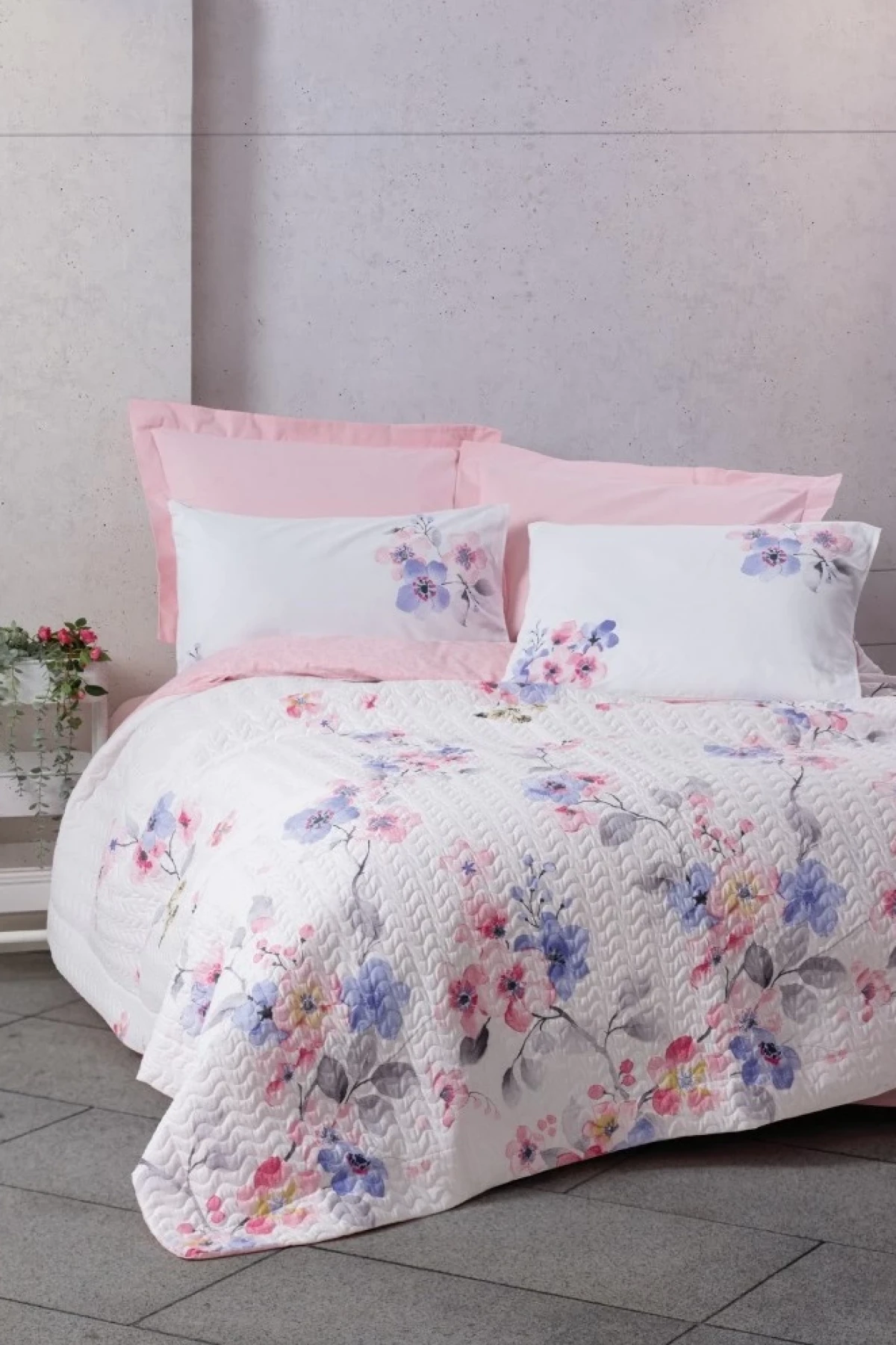 Cotton Box Complete Set Tek Kişilik Jayda Pembe