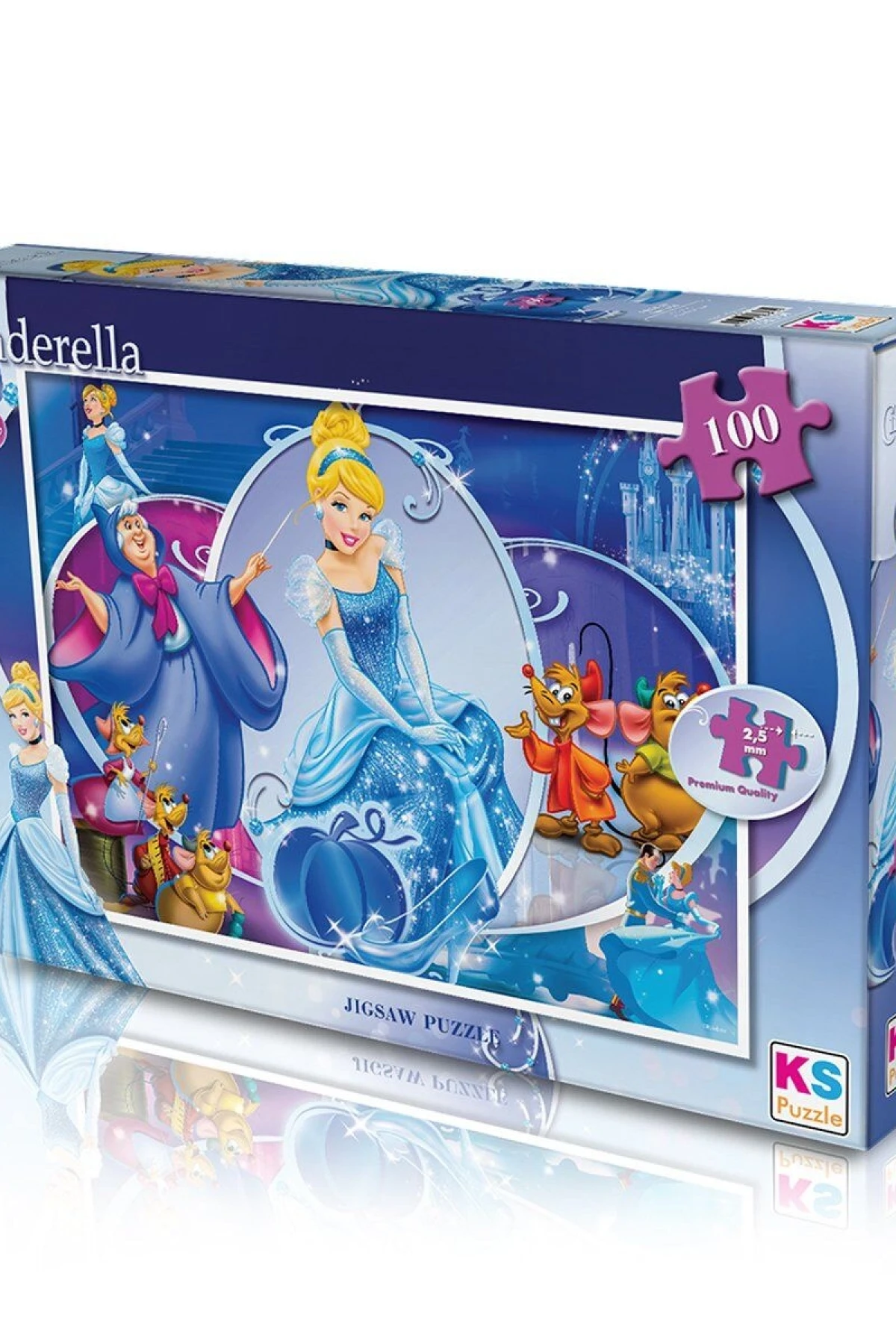 CRL714 KS, Cinderella / 100 Parça Puzzle