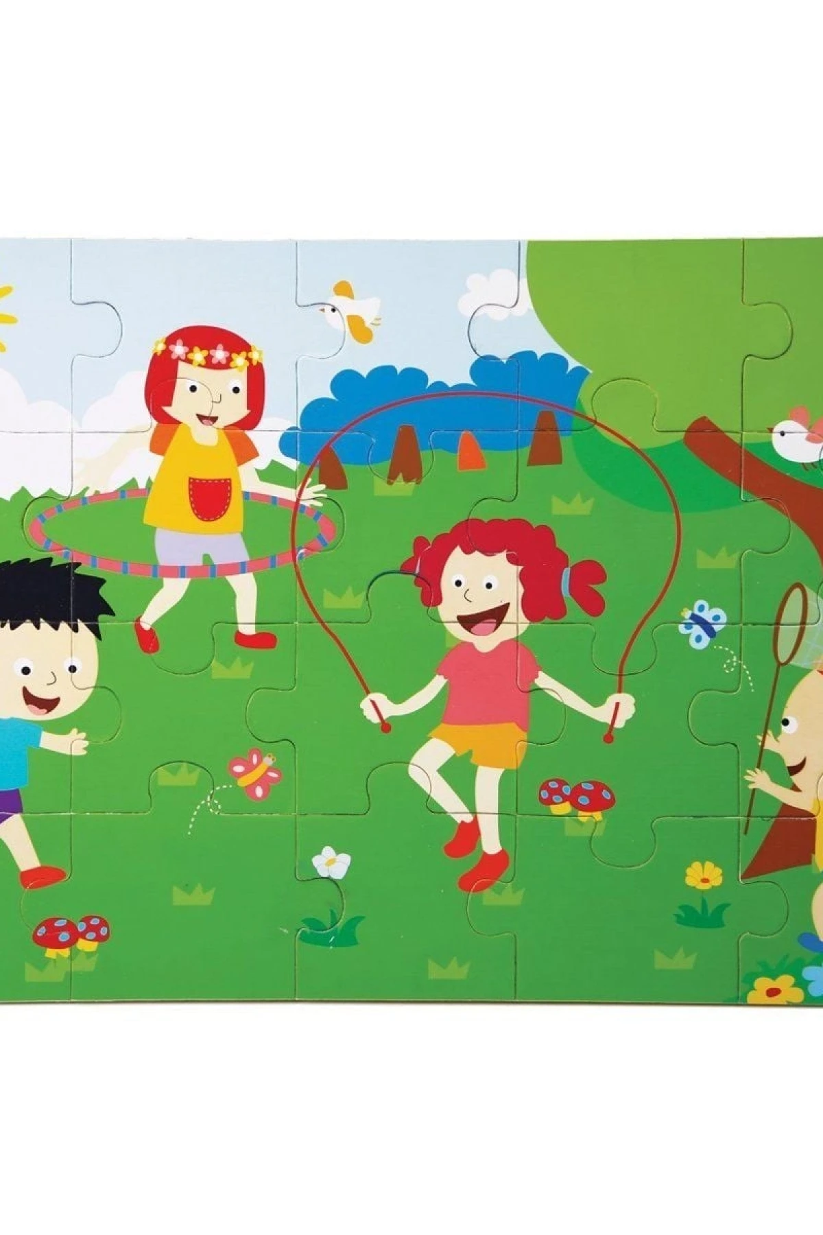 CS-1276 İLKBAHAR AHŞAP YER PUZZLE