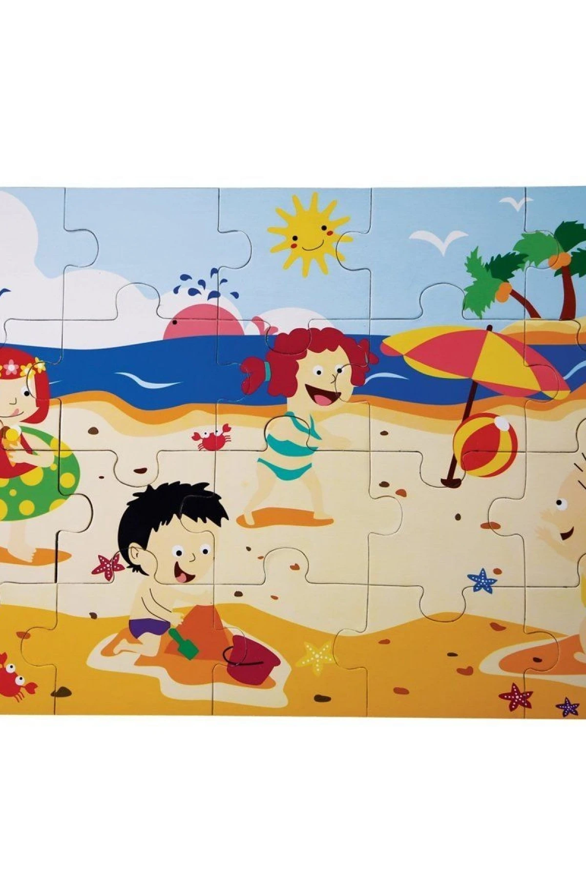 CS-1282 YAZ  AHŞAP YER PUZZLE