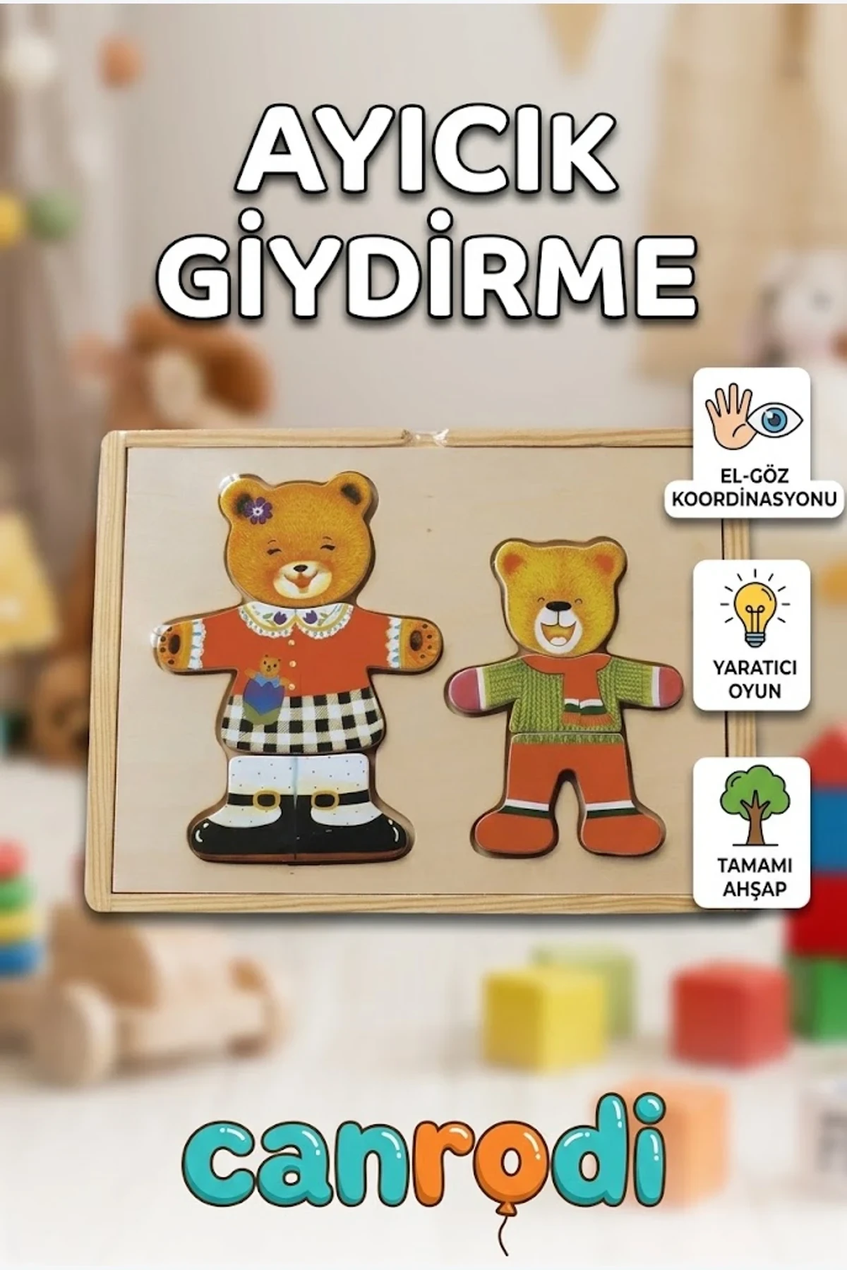 CS-3528 AYICIK ELBİSE GİYDİRME