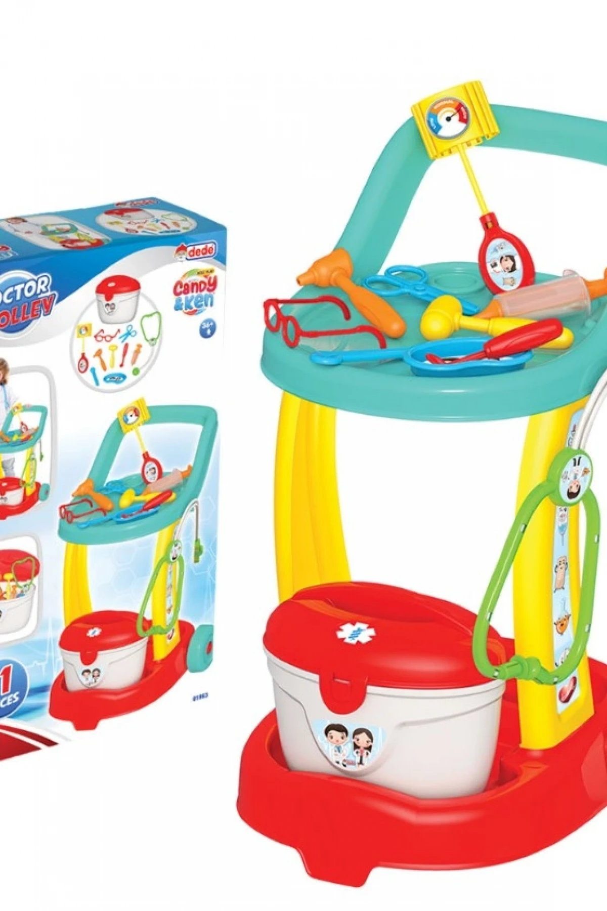 Dede Candy Doktor Servis Arabası 01963