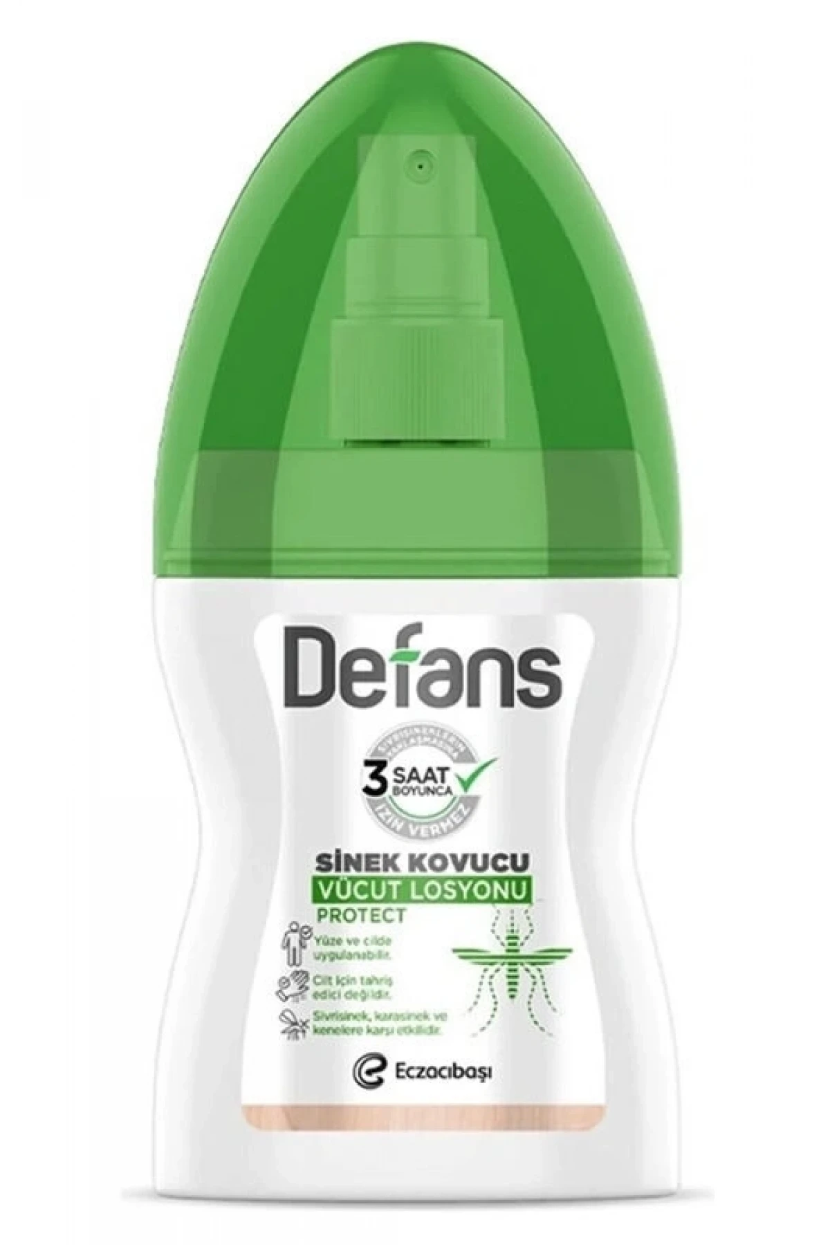 Defans Sinek Kovucu Vücut Losyonu Protect 100 Ml