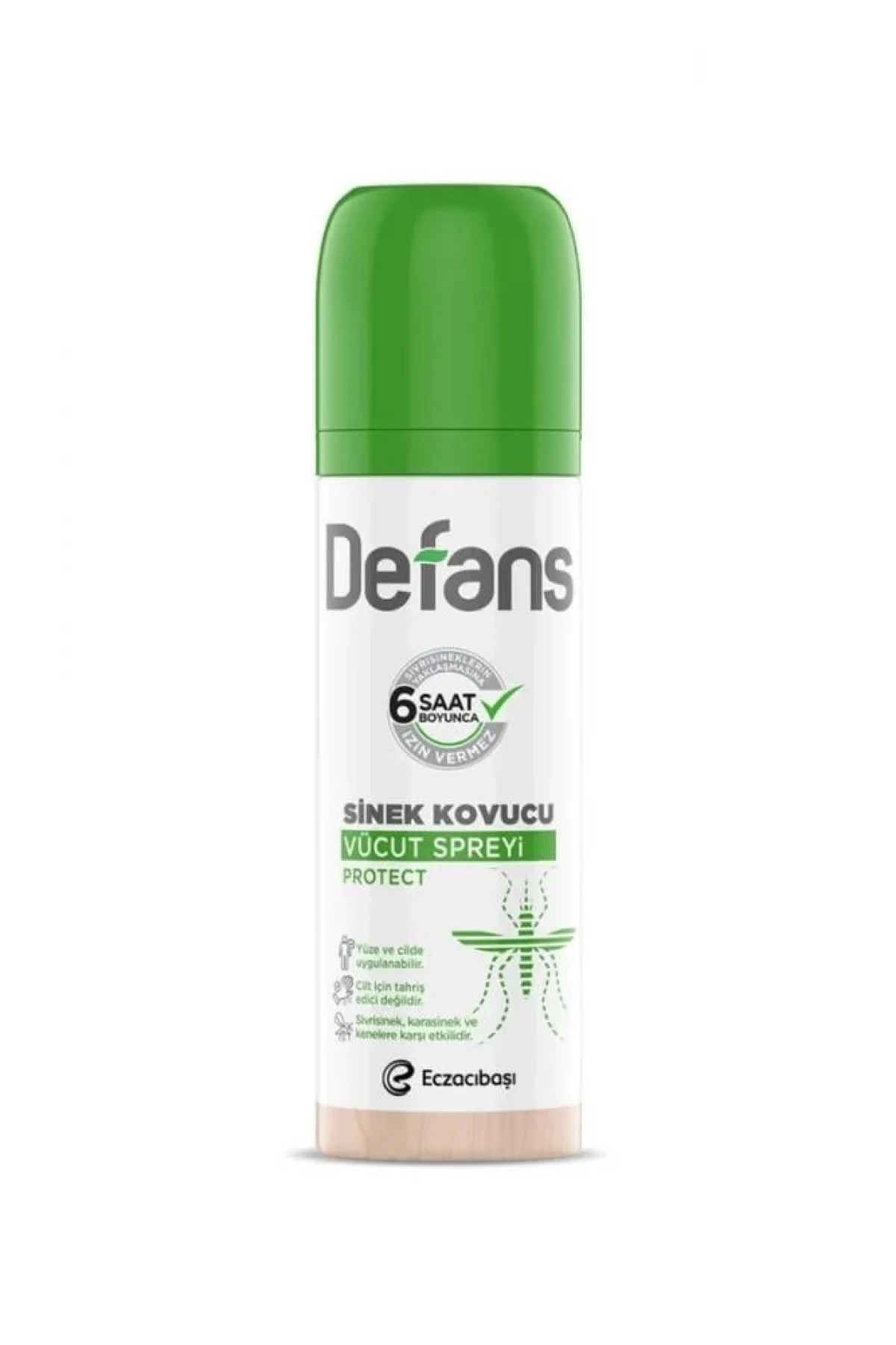 Defans Sinek Kovucu Vücut Spreyi Protect 100 Ml