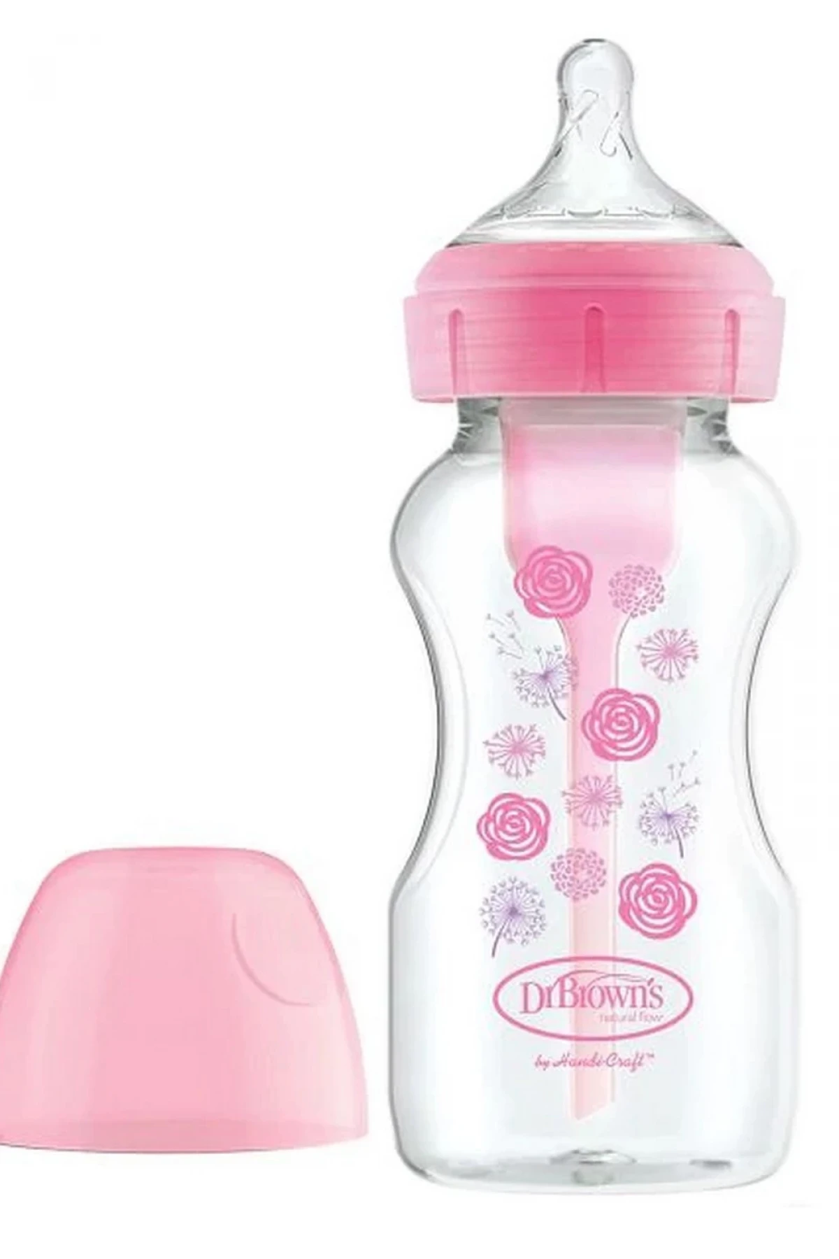 Dr.browns Pp Geniş Ağız Options Biberon 270 Ml Pembe