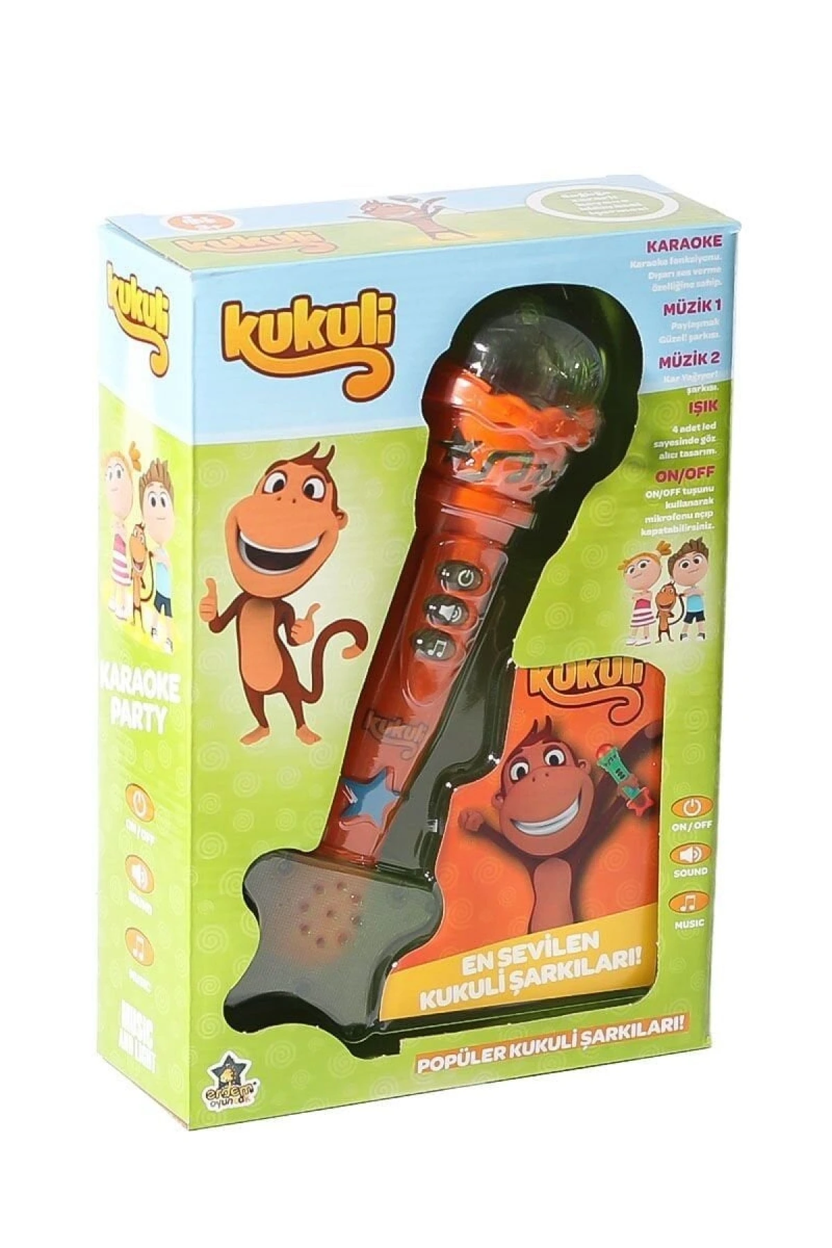 ER-602 Kukuli Işıklı Lisanslı Mikrofon