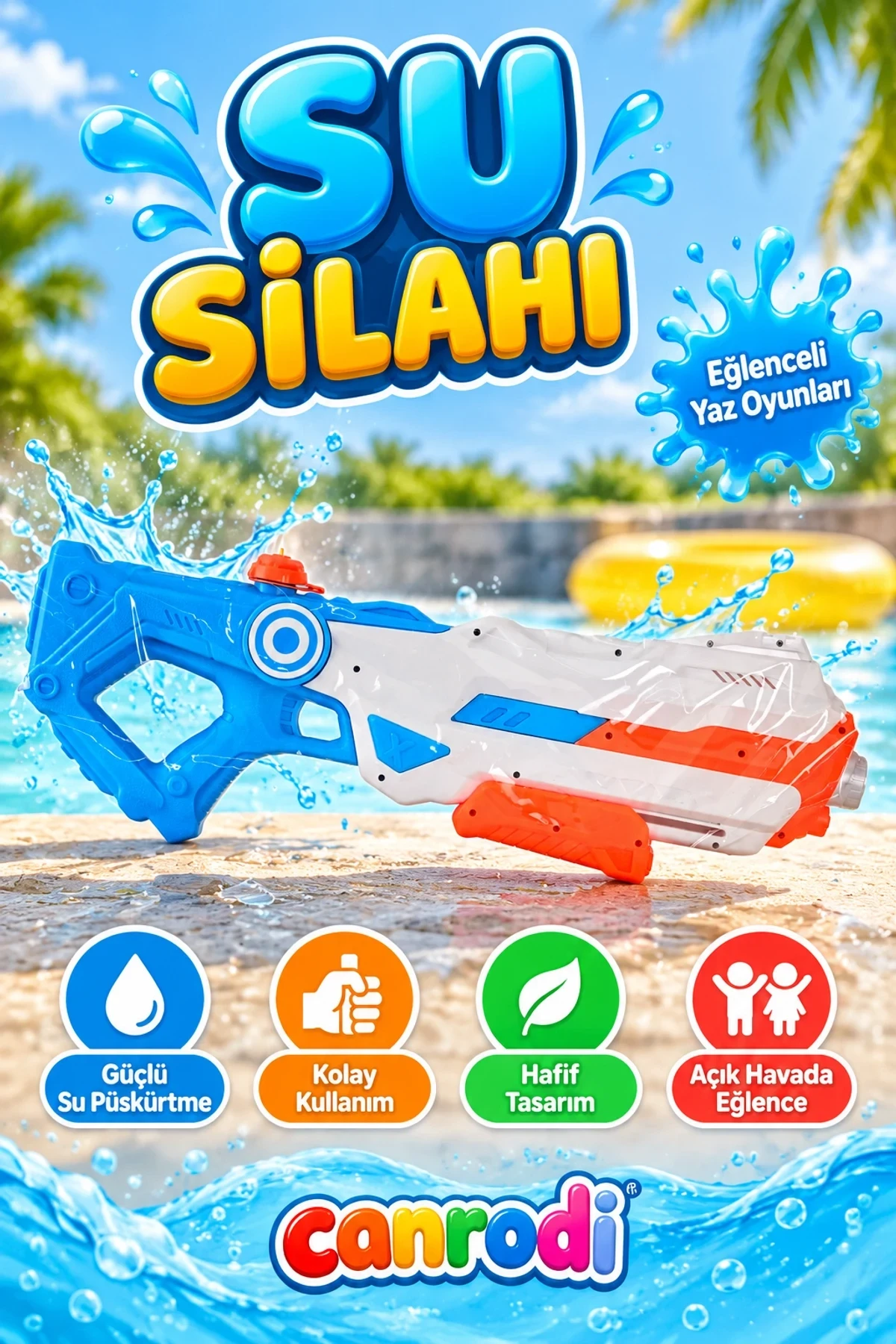 FAB 10203 POŞETLİ SU SİLAHI