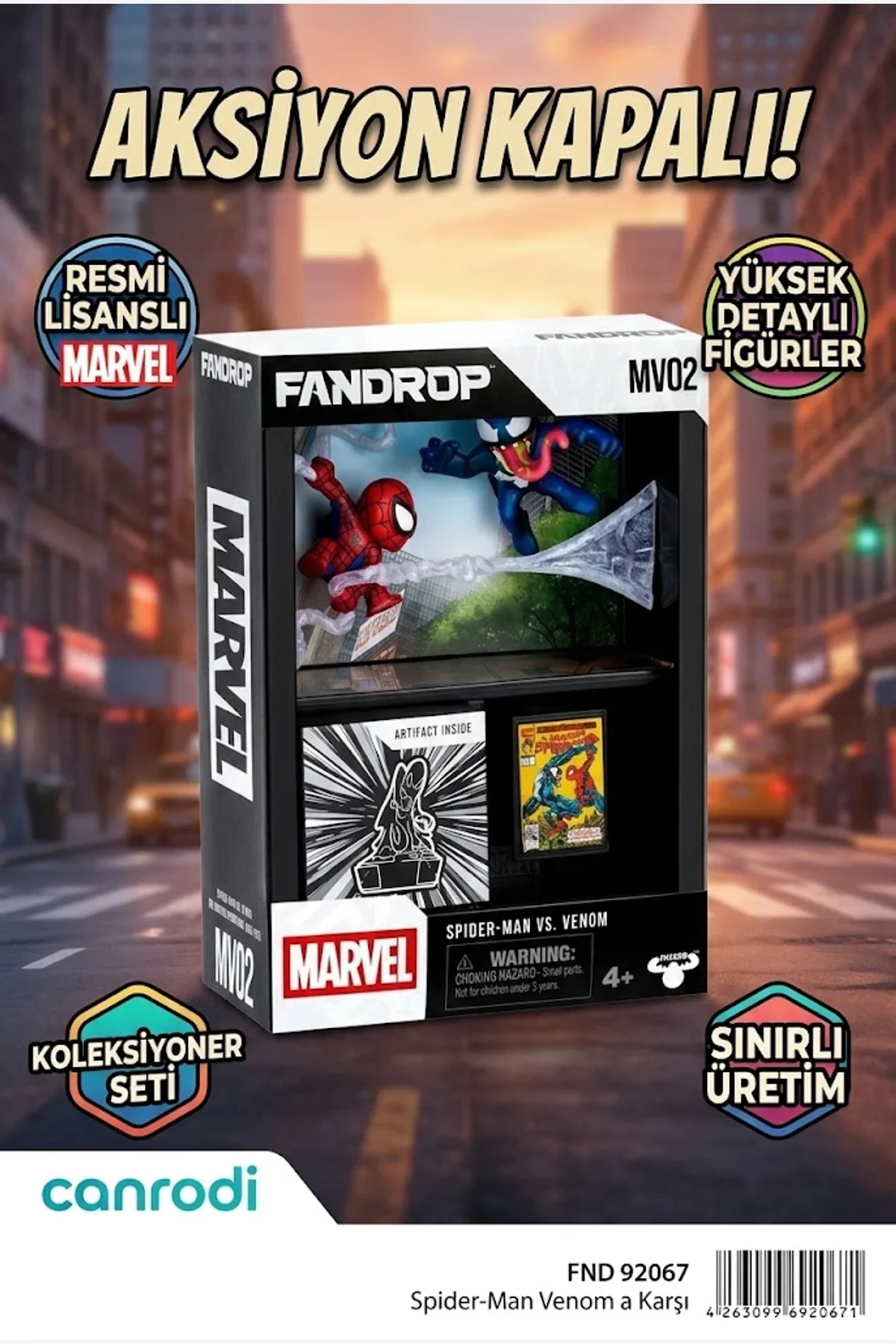 FND 92067 Spider-Man Venom a Karşı