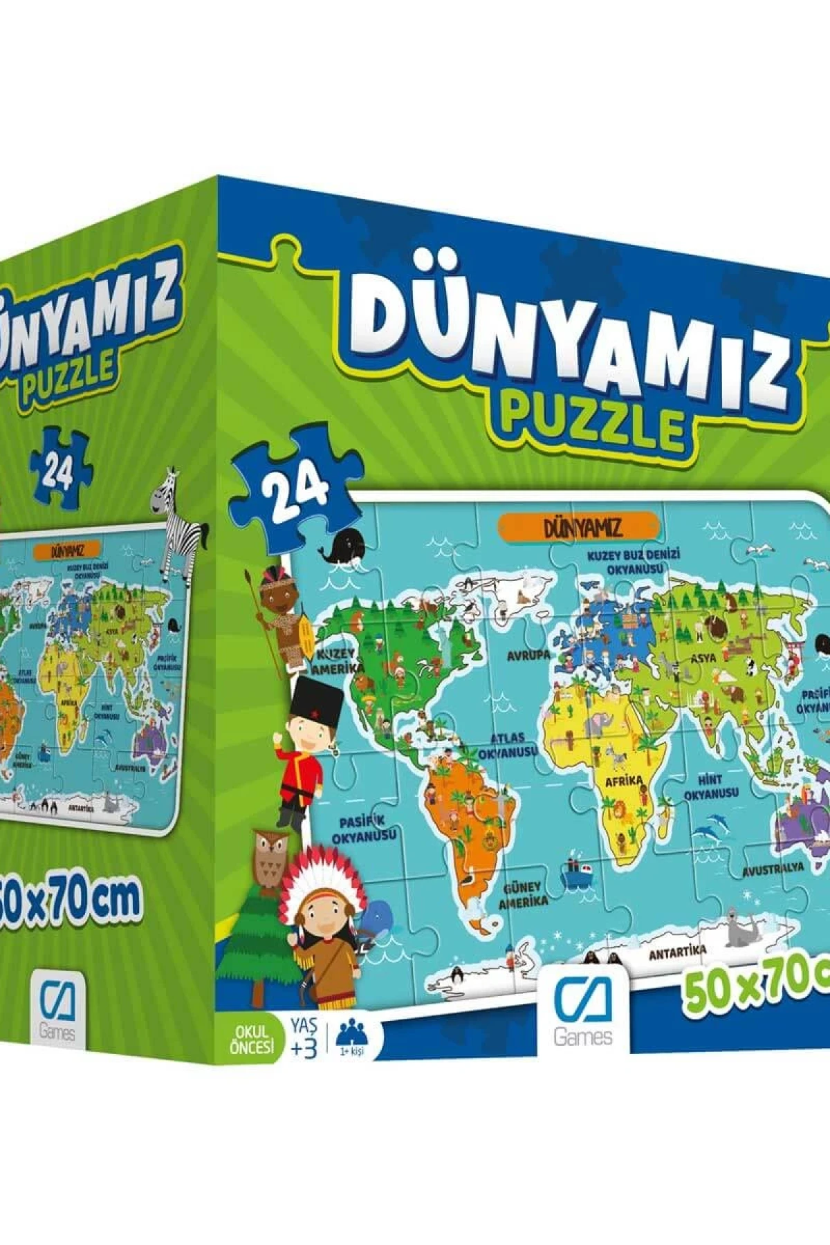 Games Dünyamız Puzzle 5025