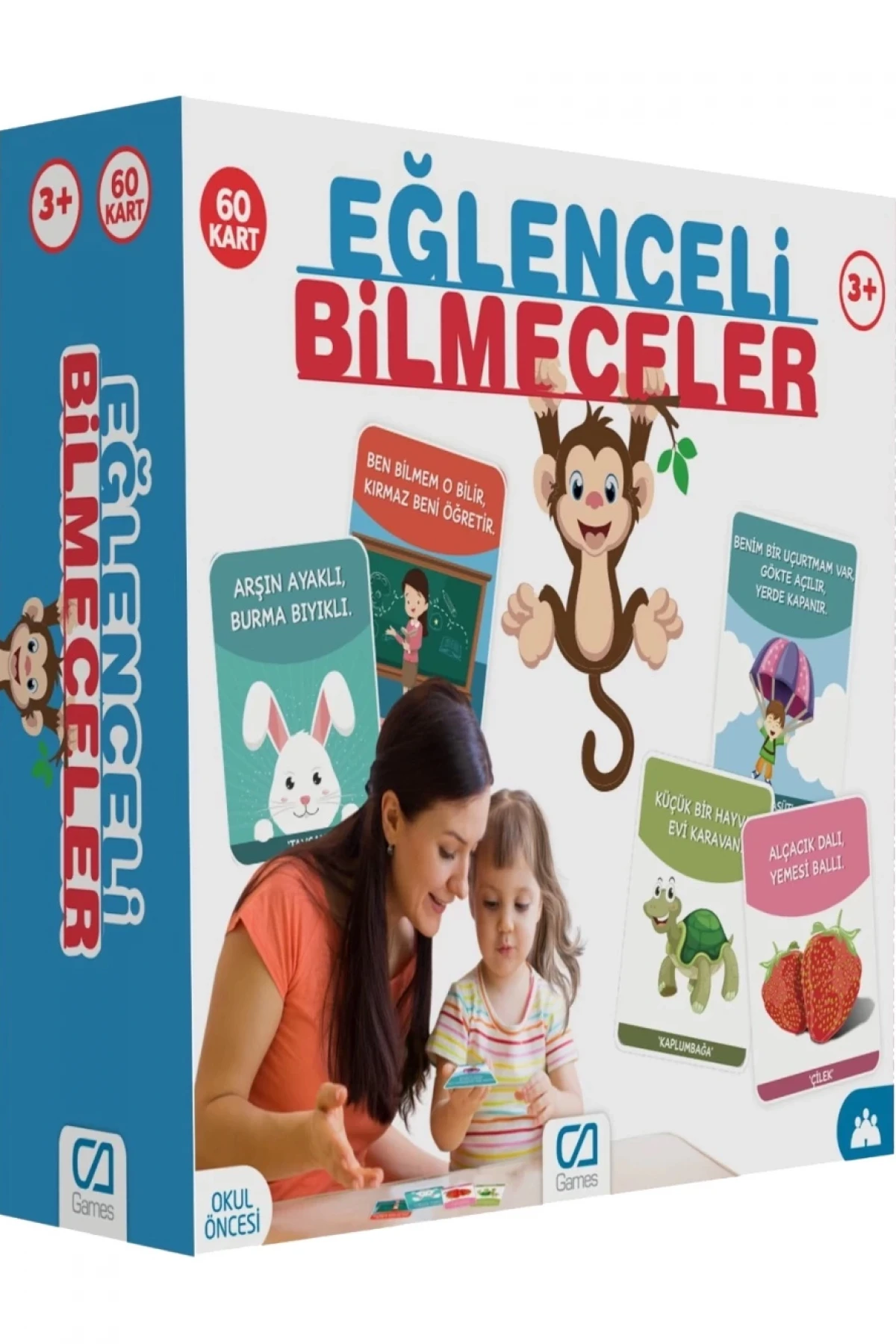 Games Eğlenceli Bilmeceler 60 Kart 5103