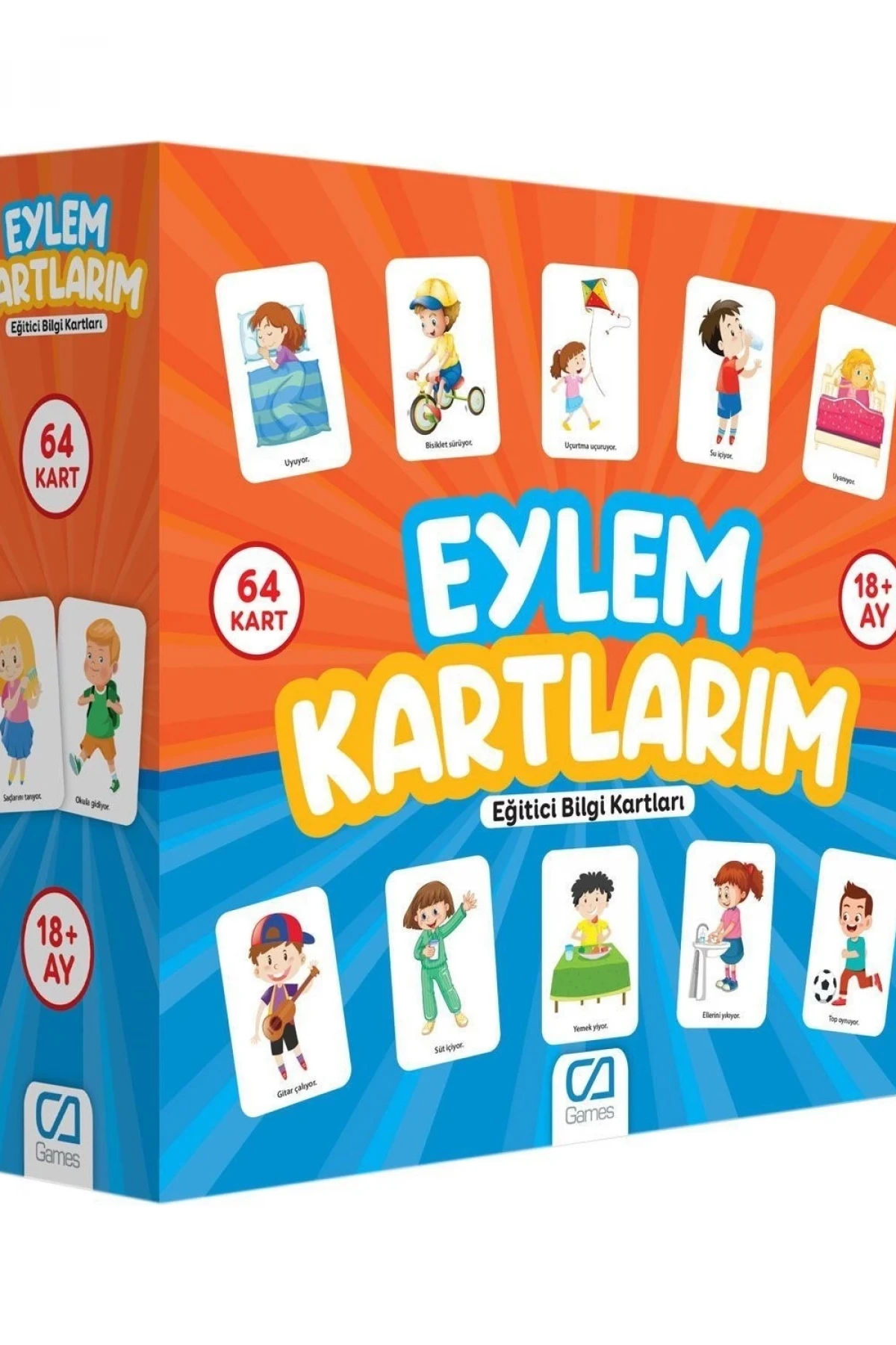 Games Eylem Kartlarım 64 Parça 5174