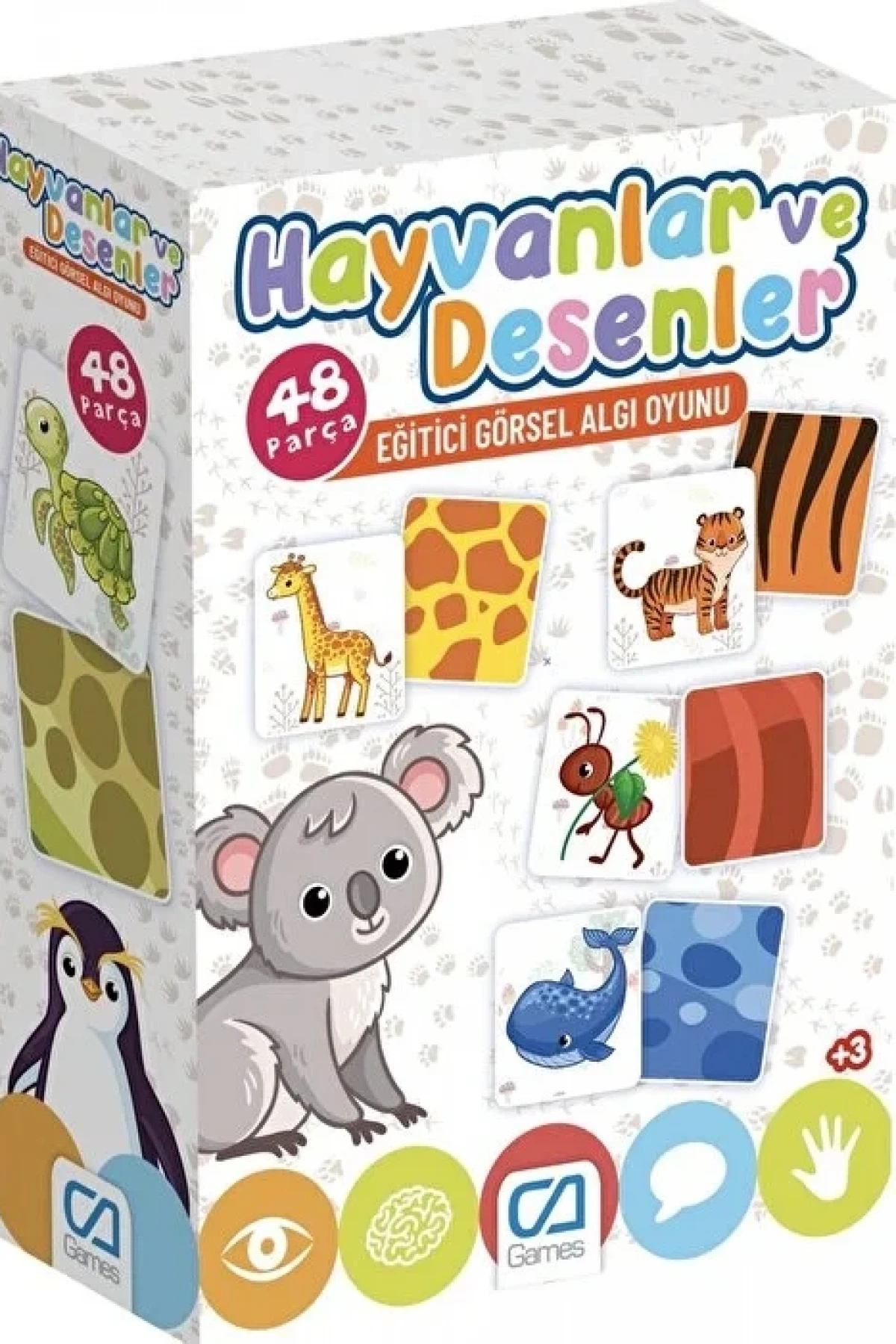 Games Hayvanlar Ve Desenleri 48 Parça 5155
