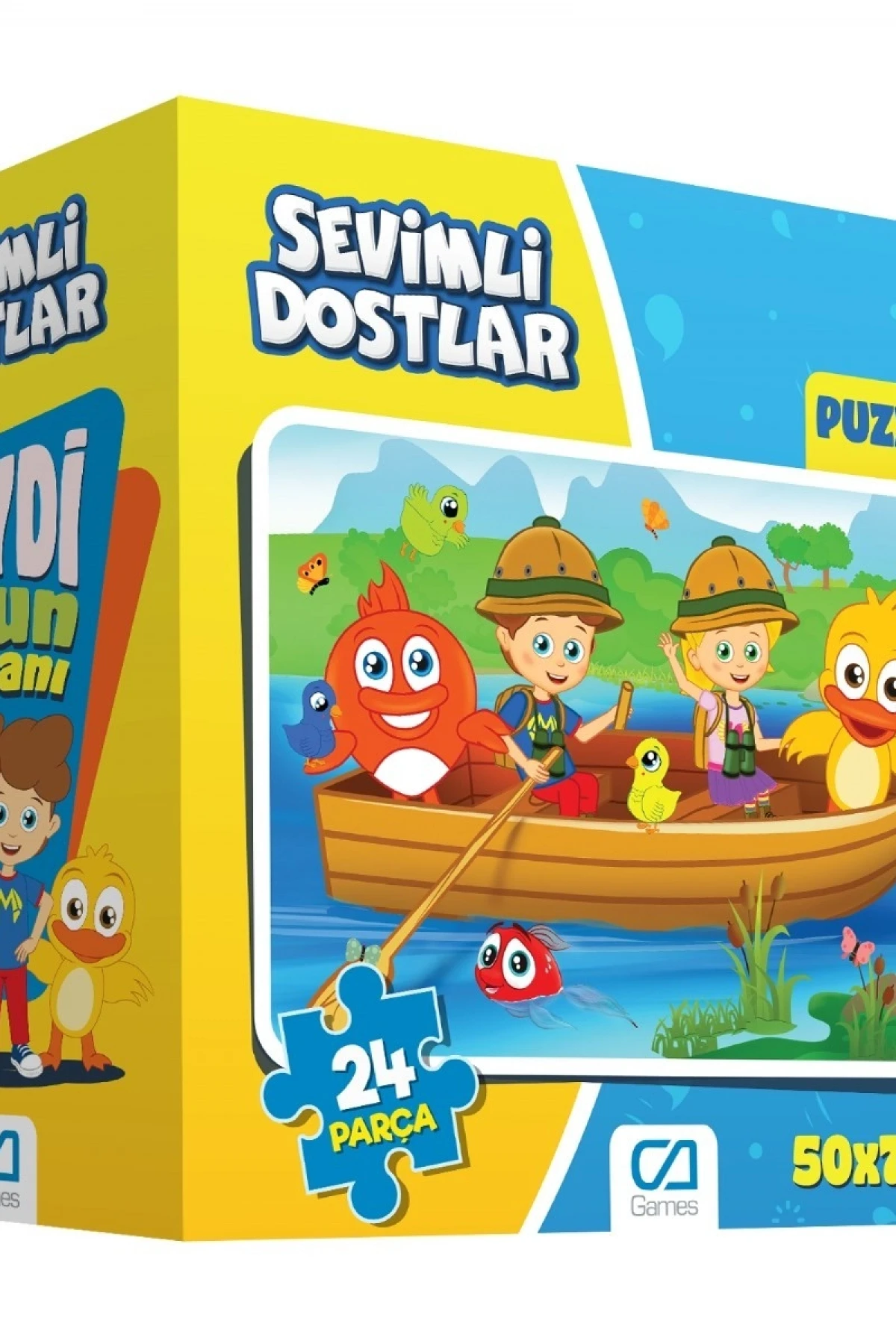 Games Sevimli Dostalar Puzzle 24 Parça