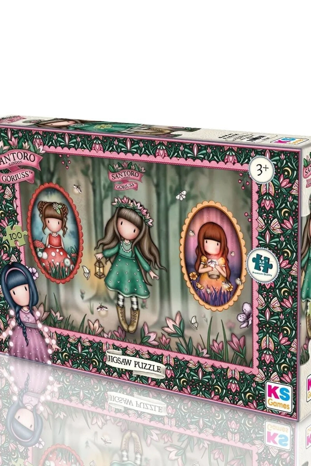 GJ 714 GORJUSS 100 PARÇA LİSANSLI PUZZLE