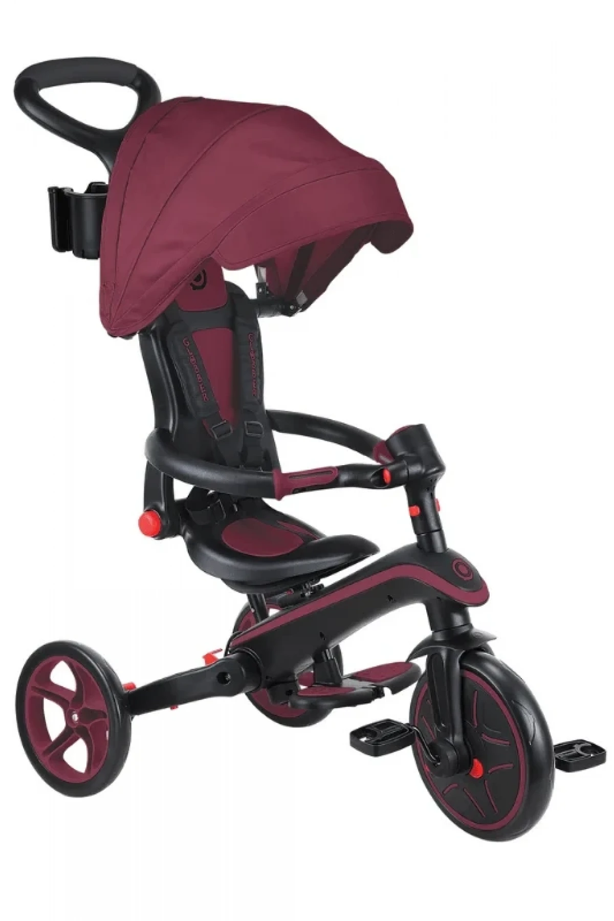 Globber Explorer 4in1 Katlanabilir Bisiklet Bordo