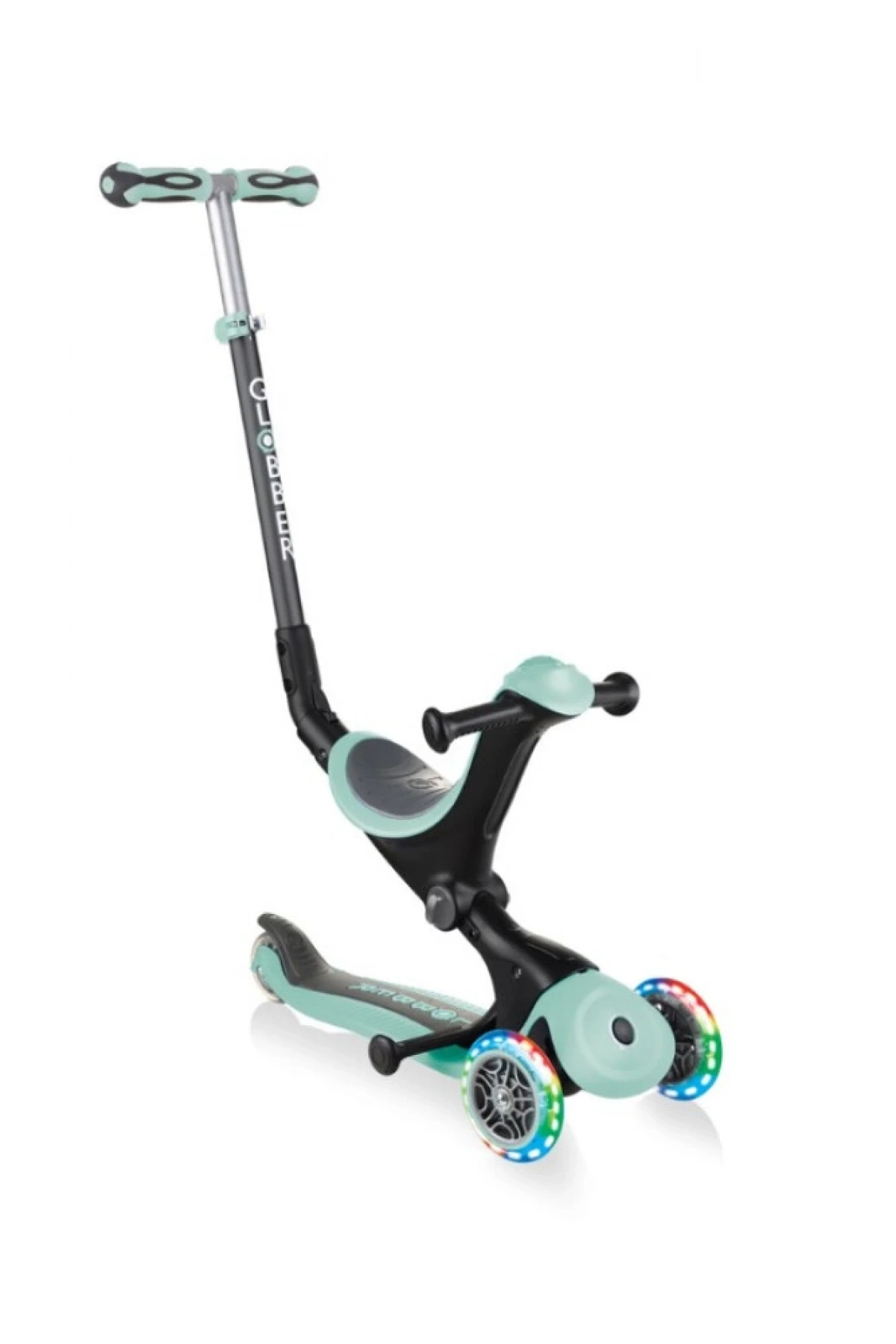 Globber Go Up Deluxe Scooter (ışıklı) Mint Yeşili