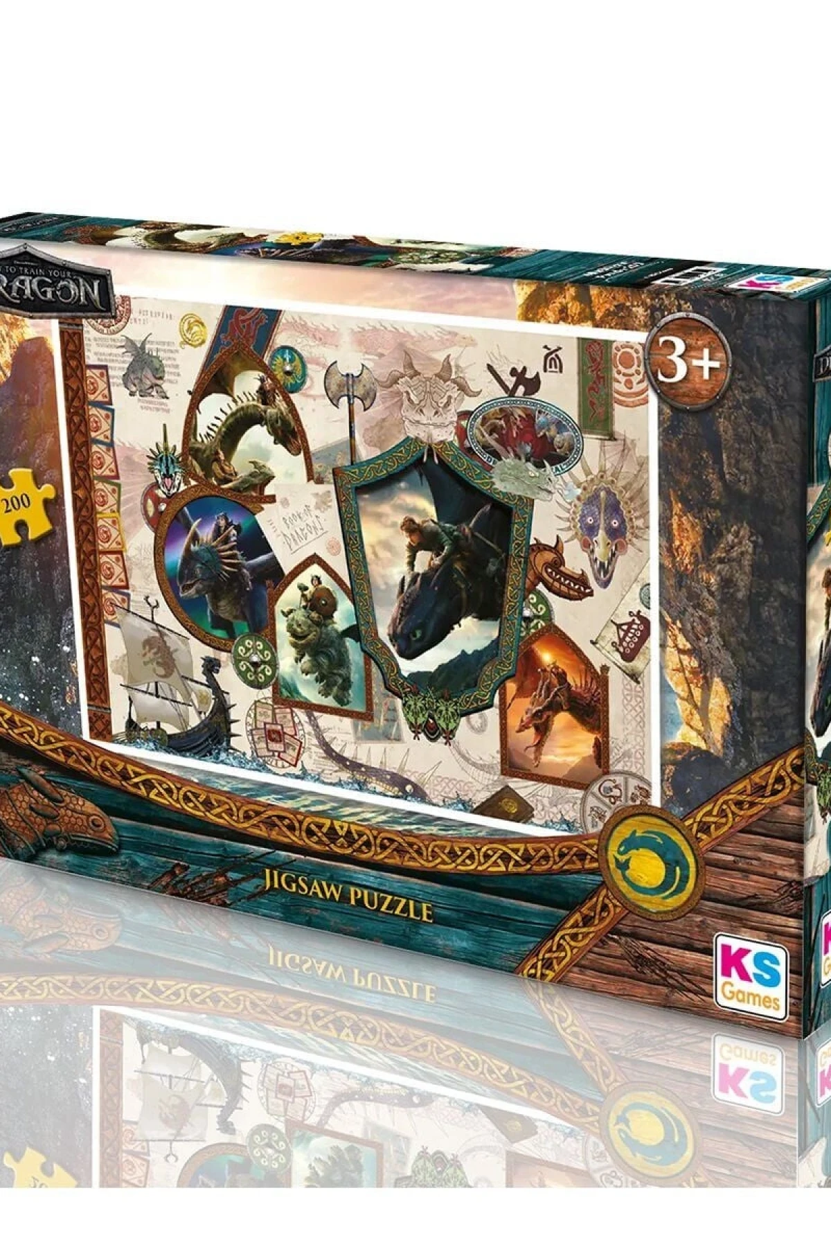 HD 113 HOW TO TRAİN YOUR DRAGON PUZZLE 200 PRÇ