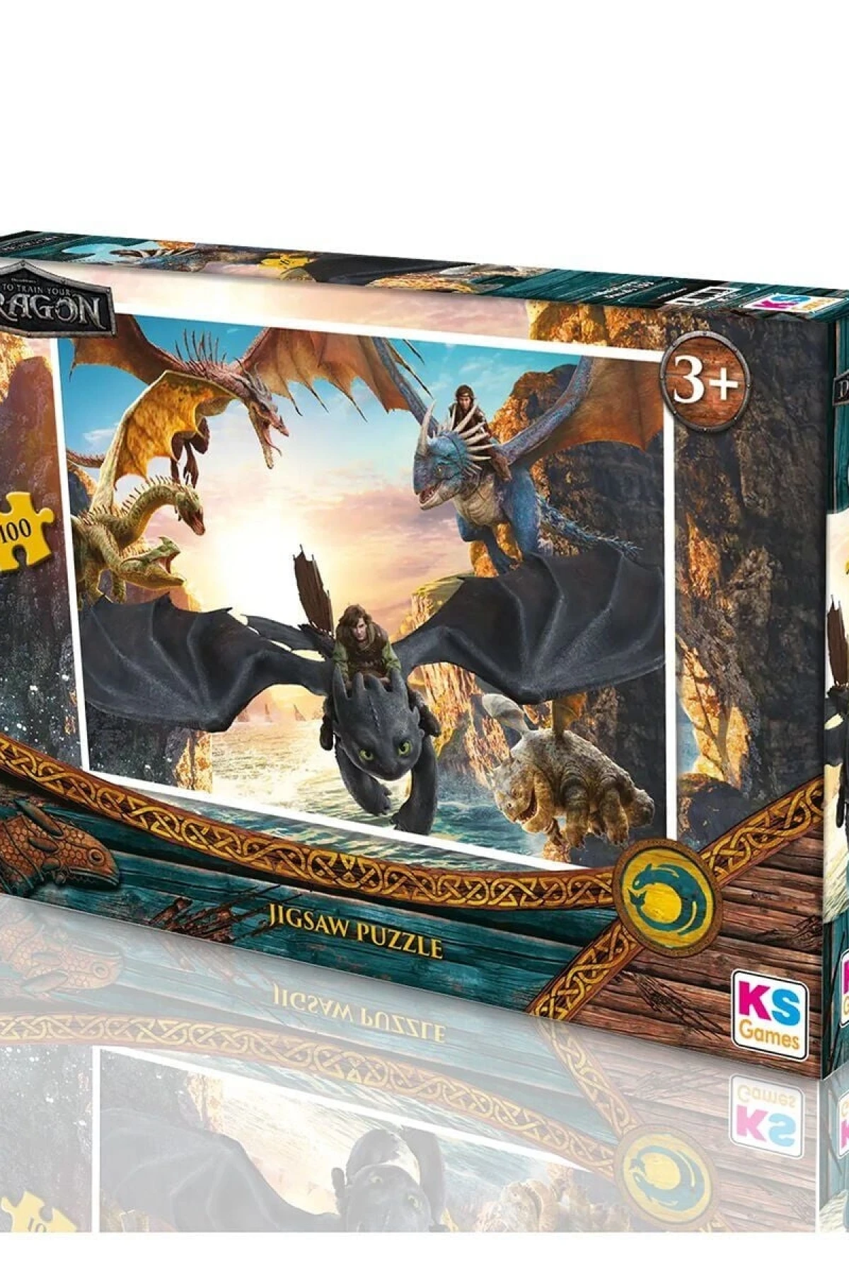 HD 714 HOW TO TRAIN YOUR DRAGON PUZZLE 100 PRÇ