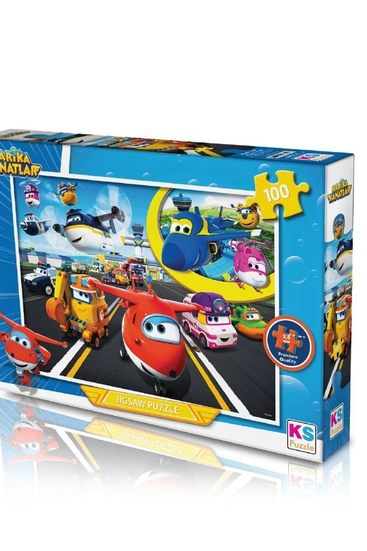 HK714 KS, Harika Kanatlar / 100 Parça Puzzle