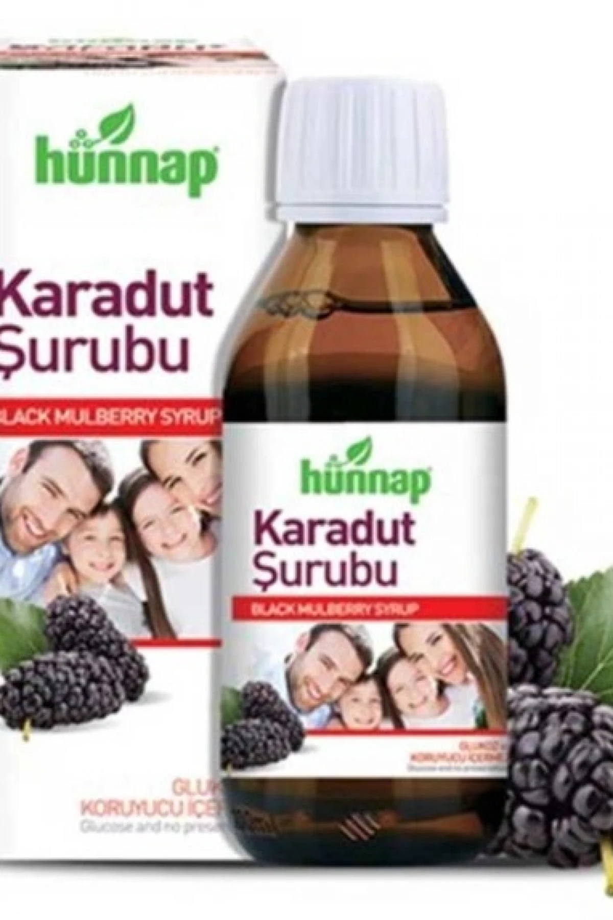 Hünnap Karadut Şurubu 50 Ml