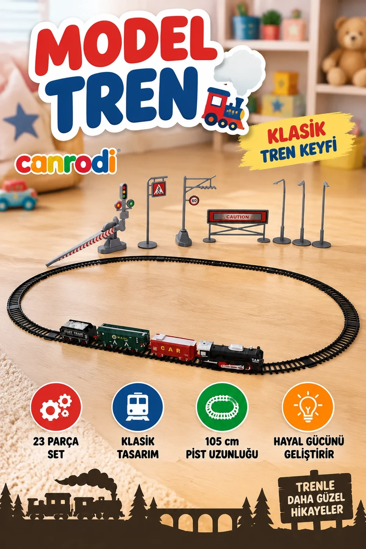 JHX6686 KUT 23 PCS CLASSIC MODEL TREN