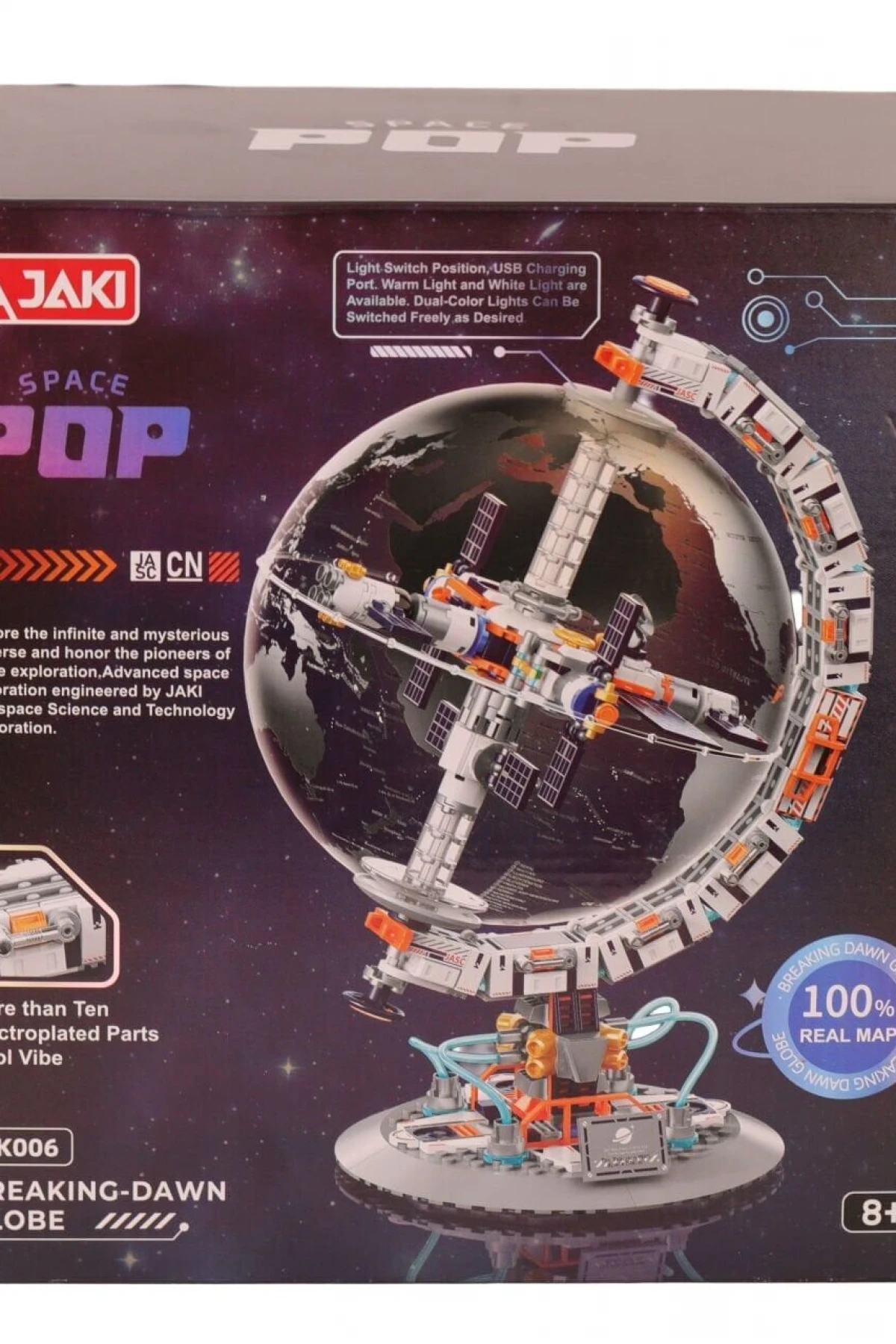 JK006-CK006  JAKİ KÜRE 770 PARÇA BLOCK OYUNCAK