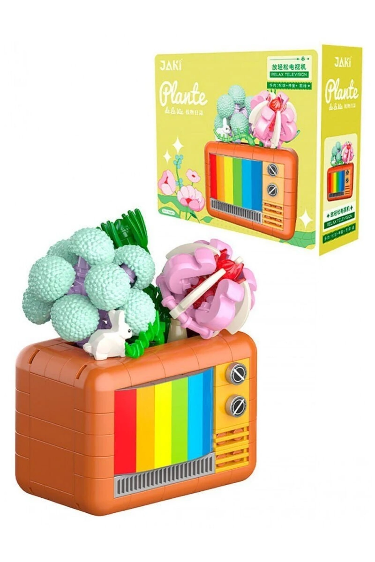 JK2716 JAKİ TELEVİZYON MODEL 207 PARÇA BLOCK OYUNCAK