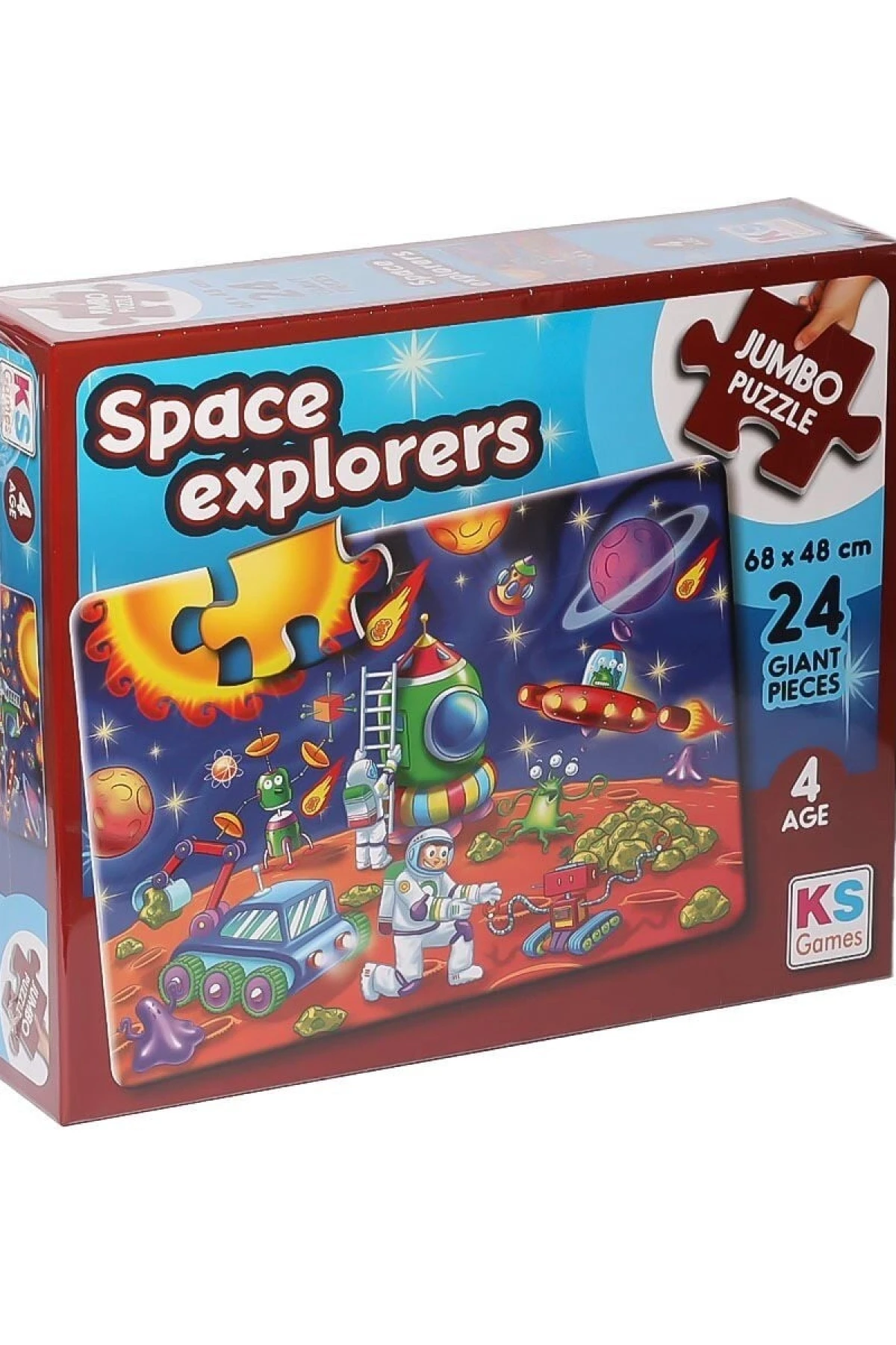 JP 31011 Space Explorers Jumbo Puzzle 24 Parça -KSPuzzle