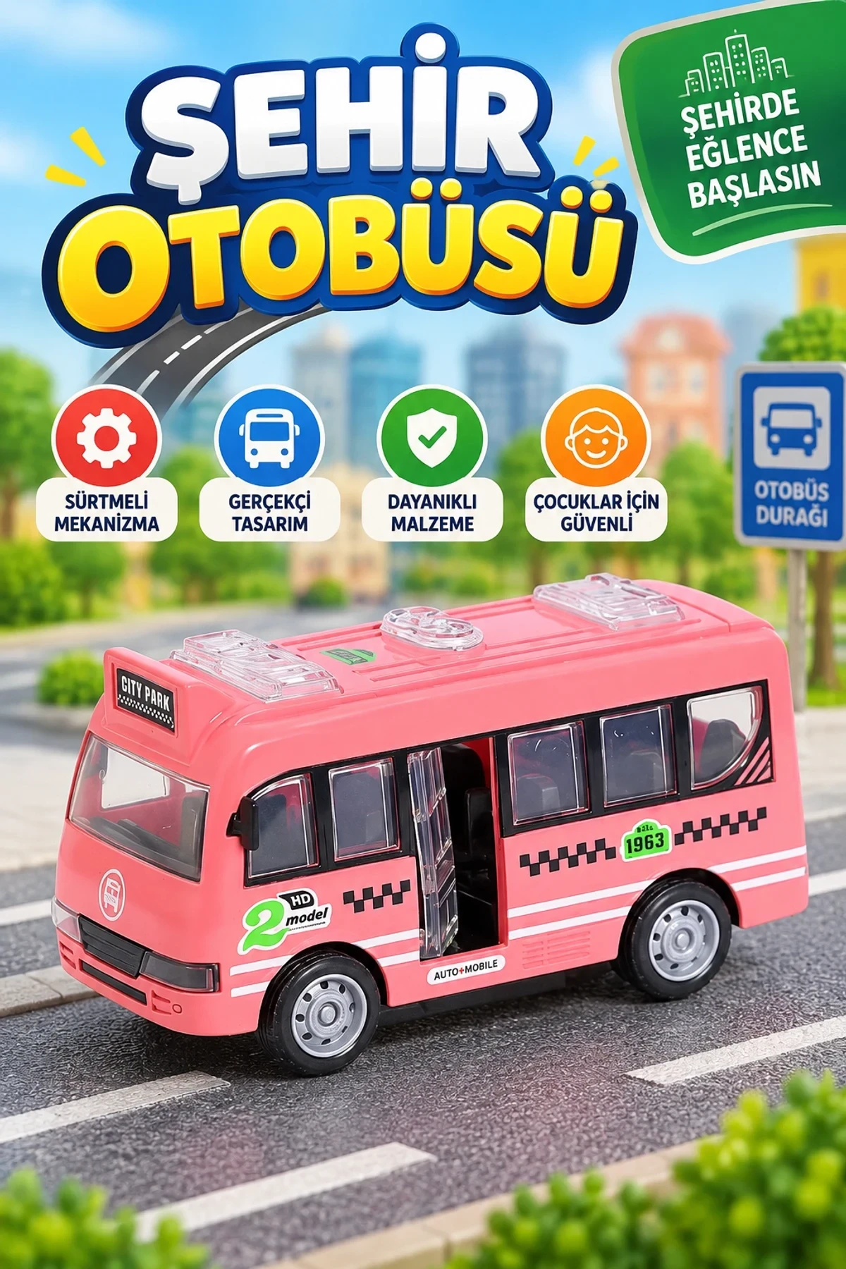 JW567-043 Sürtmeli Şehir Otobüsü -Vardem