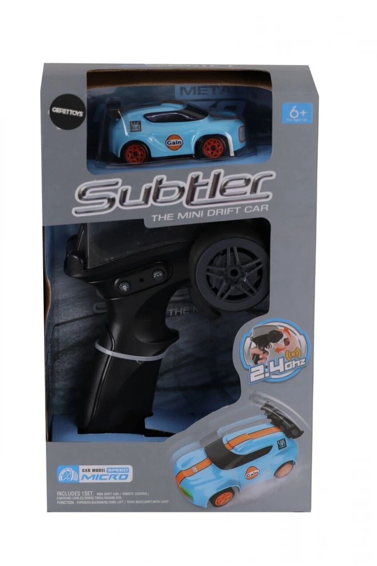 K10 2 4G KONTROL LED IŞIKLI YENİ NESİL MİNİ DRİFT ARABA