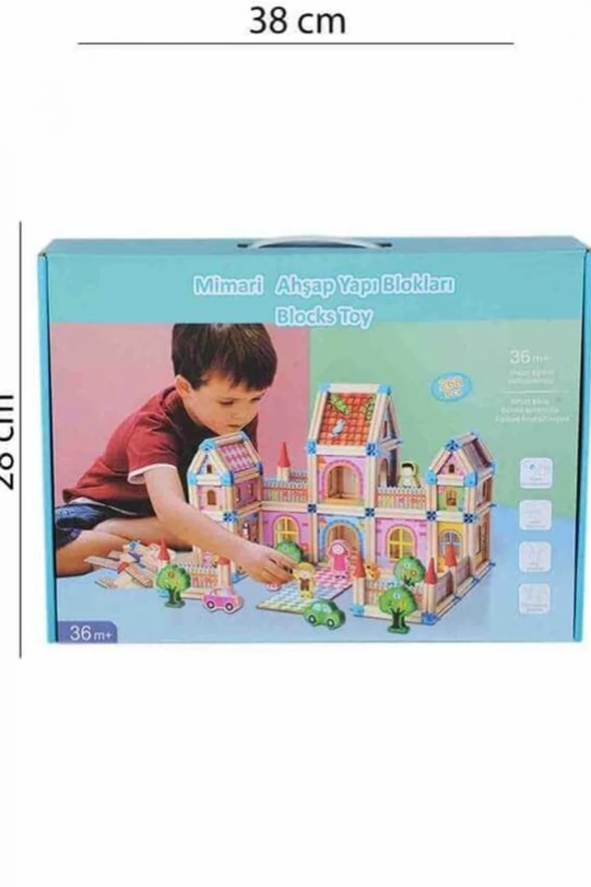 Kızılkaya 268 Parça Mimari Yapı Blokları 2102103