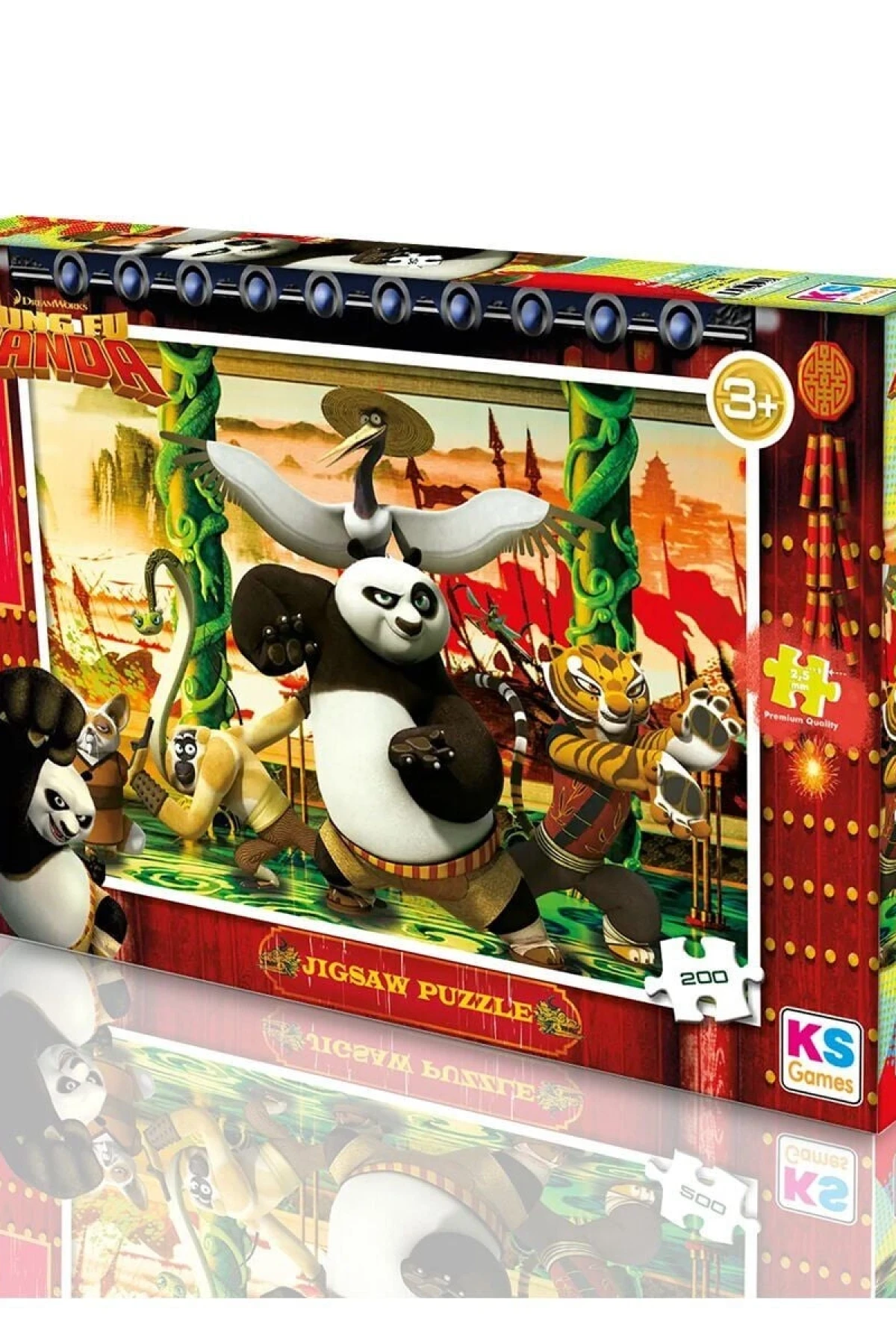 KP 113 KUNG FU PANDA PUZZLE 200 PRÇ