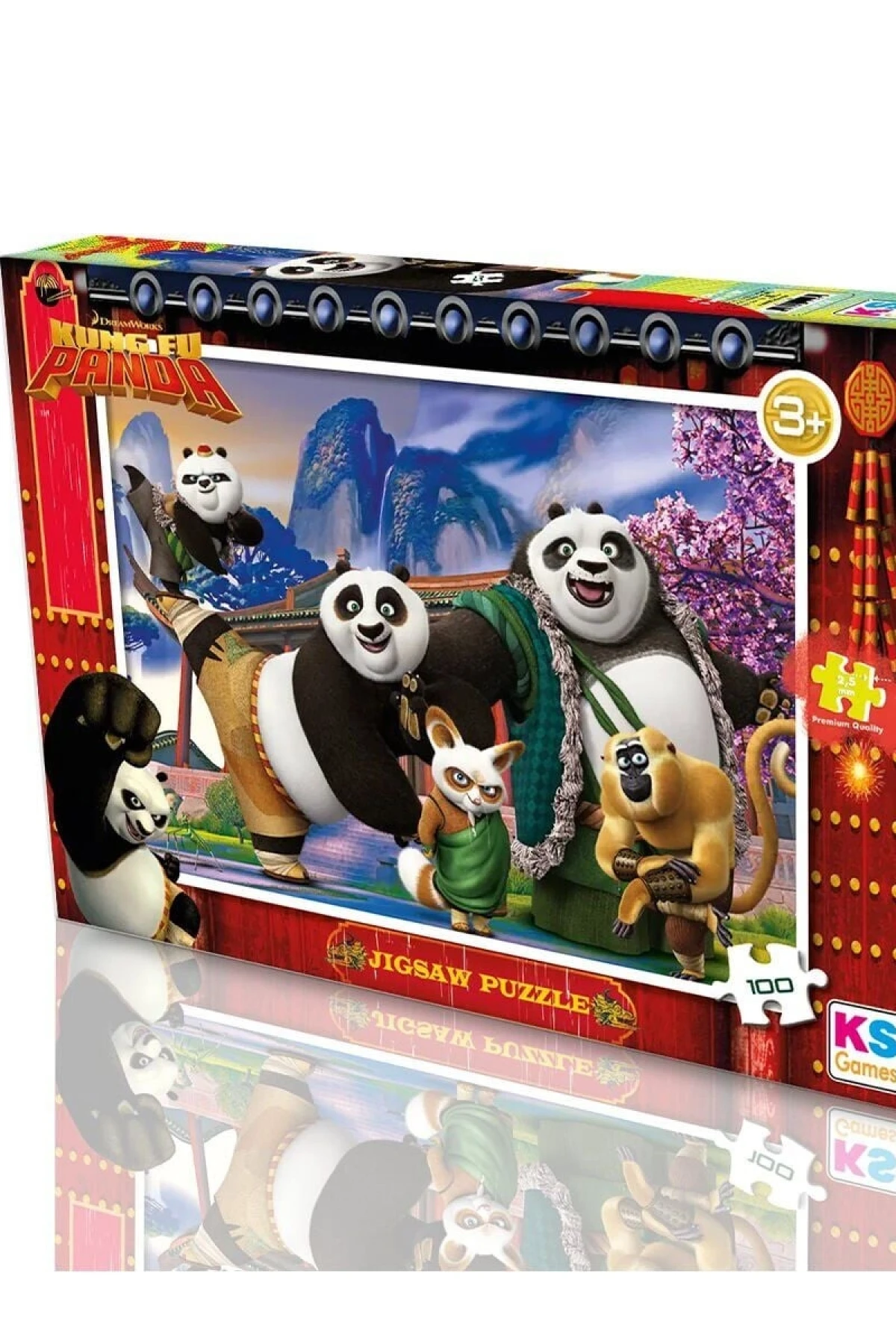 KP 714 KUNG FU PANDA PUZZLE 100 PRÇ
